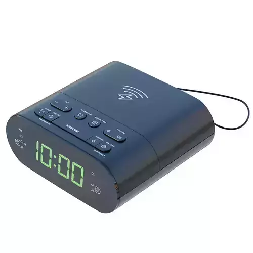 Alarm Clock and Wireless Charger