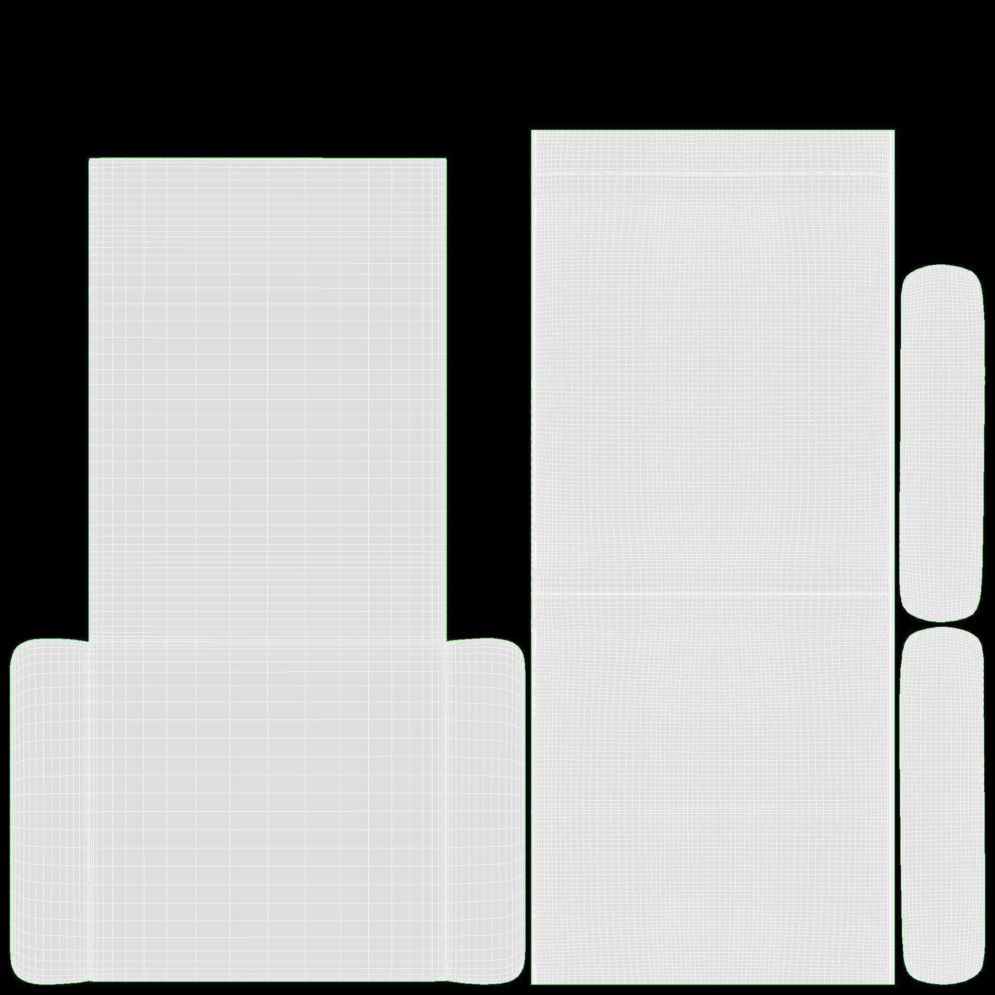 Footstool Ercol Loreta 3D model_7