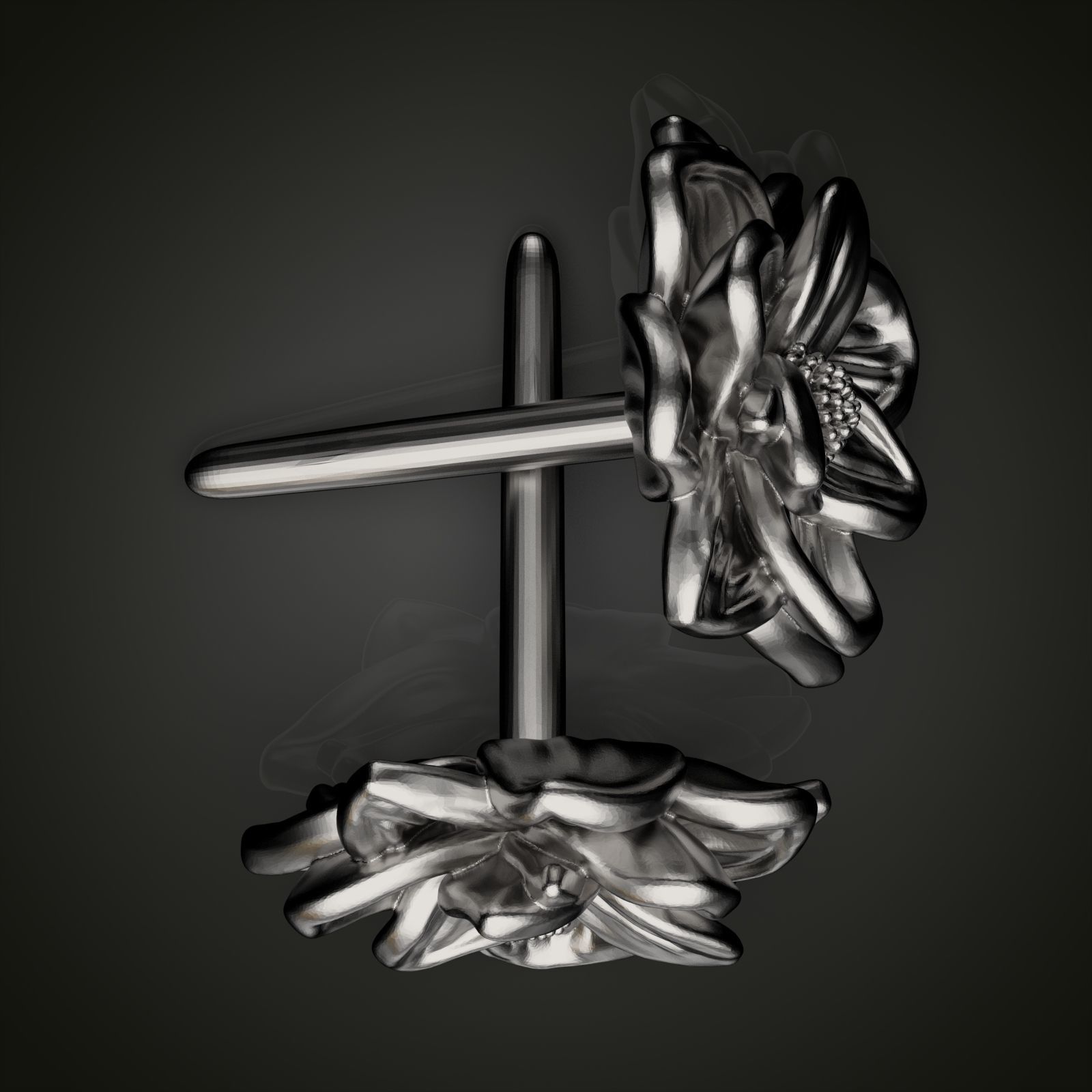 Lotus Flower Set 3D print model_10