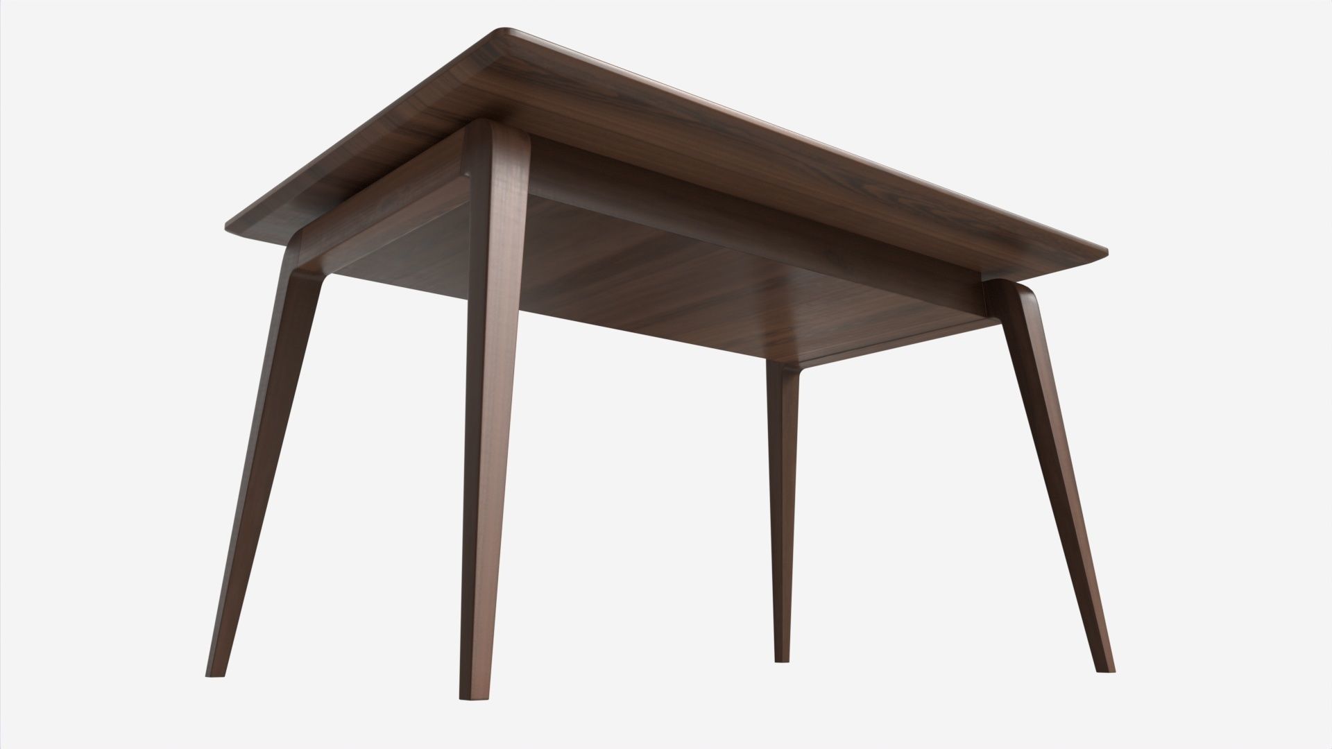 Small Dining Table Ercol Lugo 3D model_2