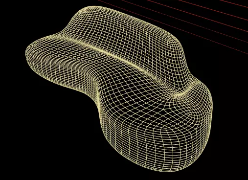 Sofa Karim  Free 3D model_0