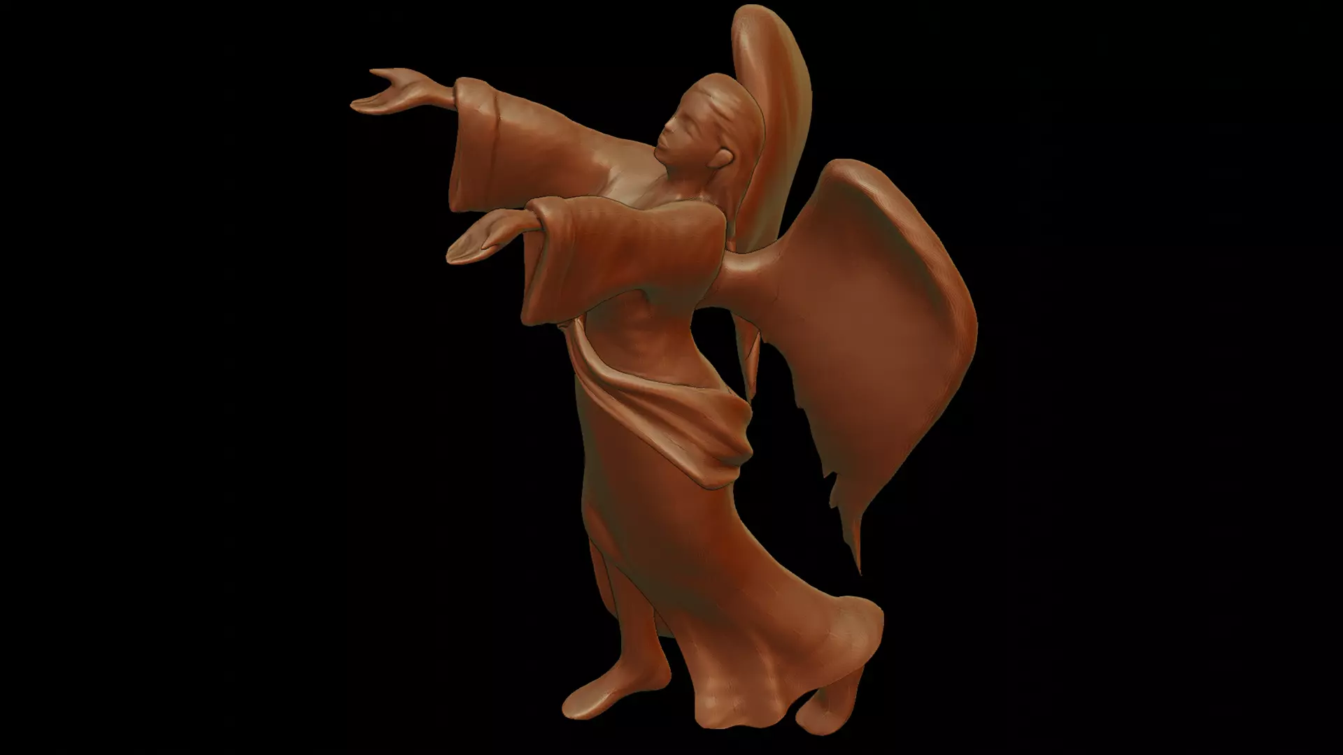 Angel Miniature 3D print model