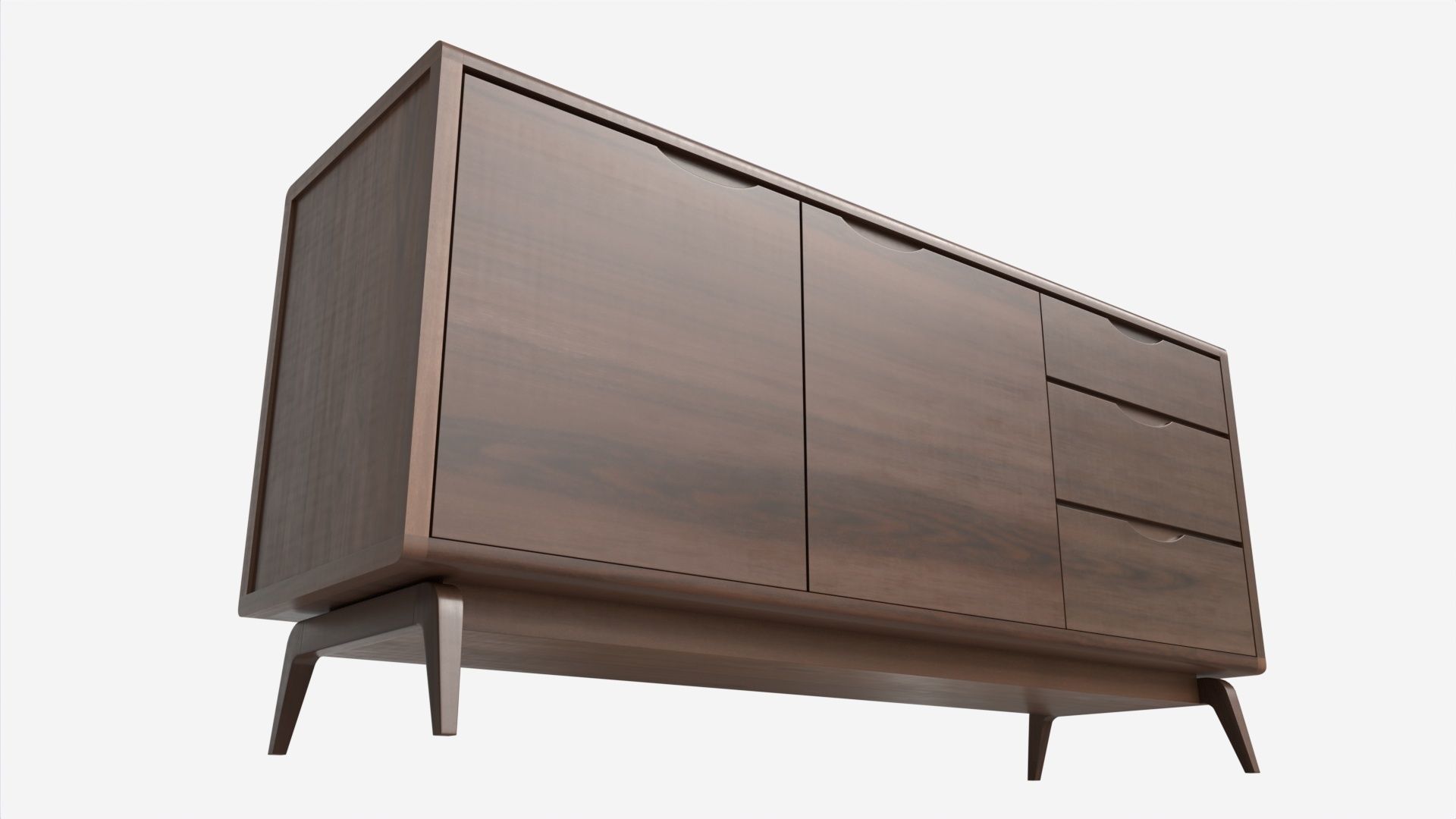 Large Sideboard Ercol Lugo 3D model_2