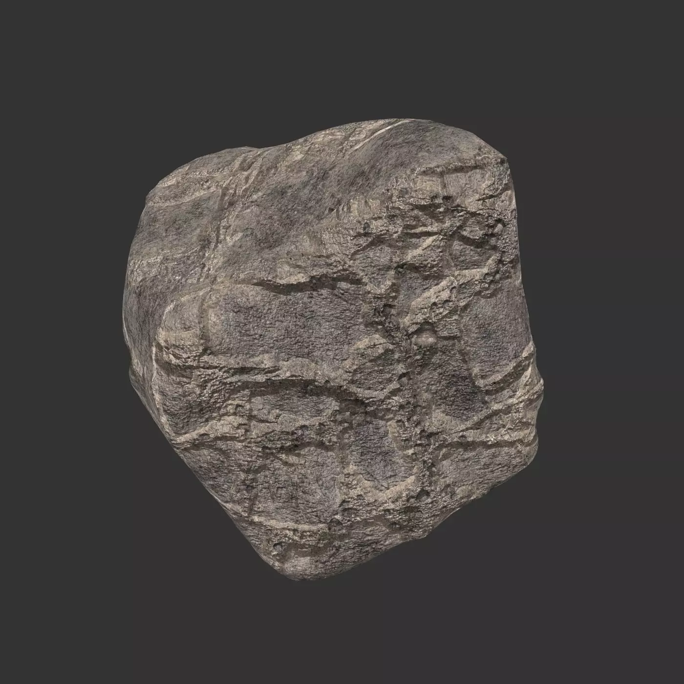 Stone 01  3D model_0