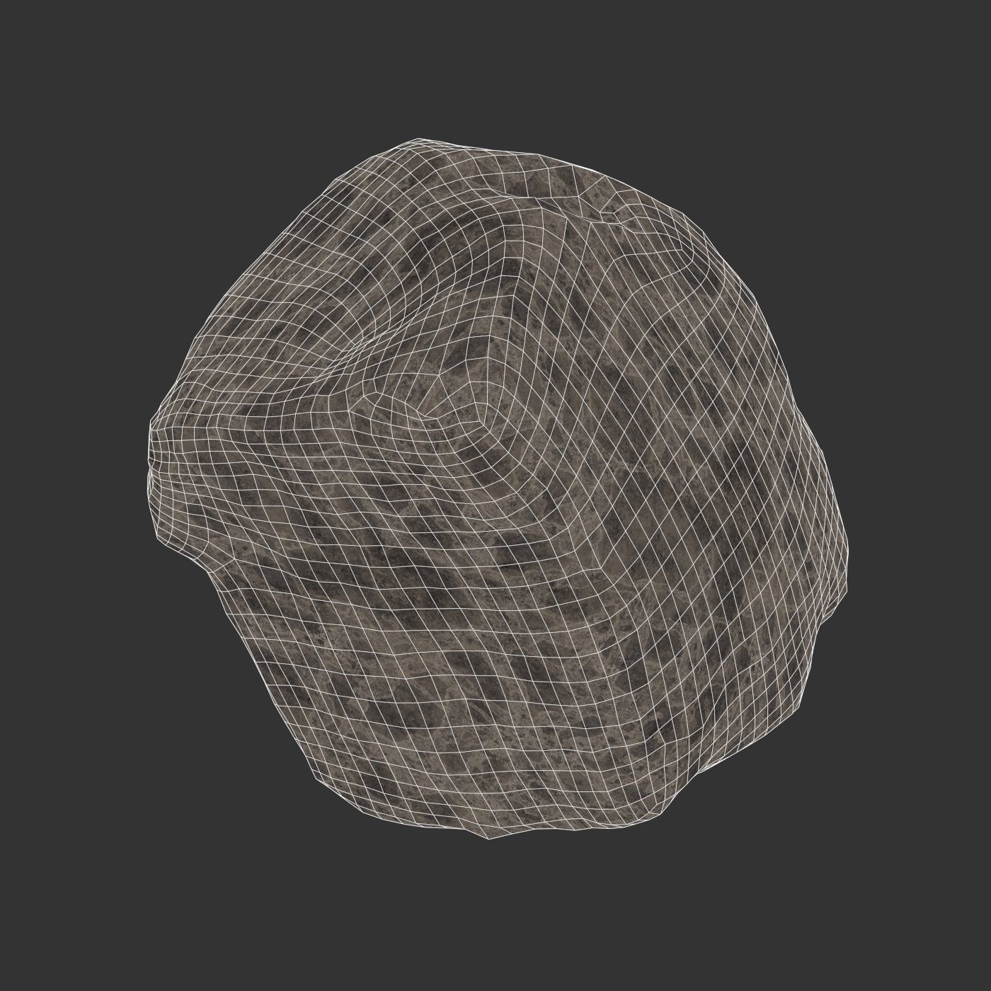 Stone 01  3D model_3