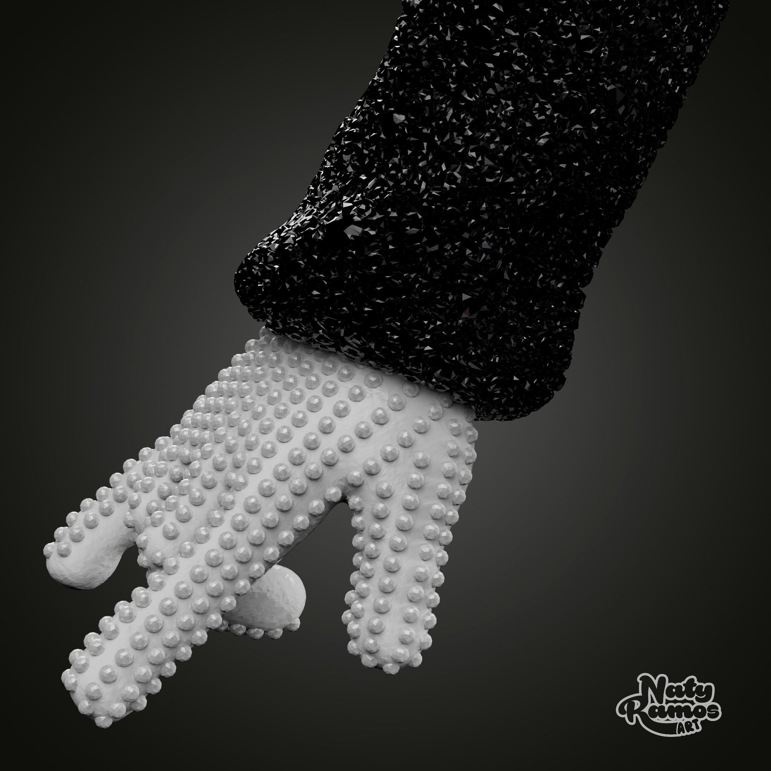 MICHAEL JACKSON 3D print model_8