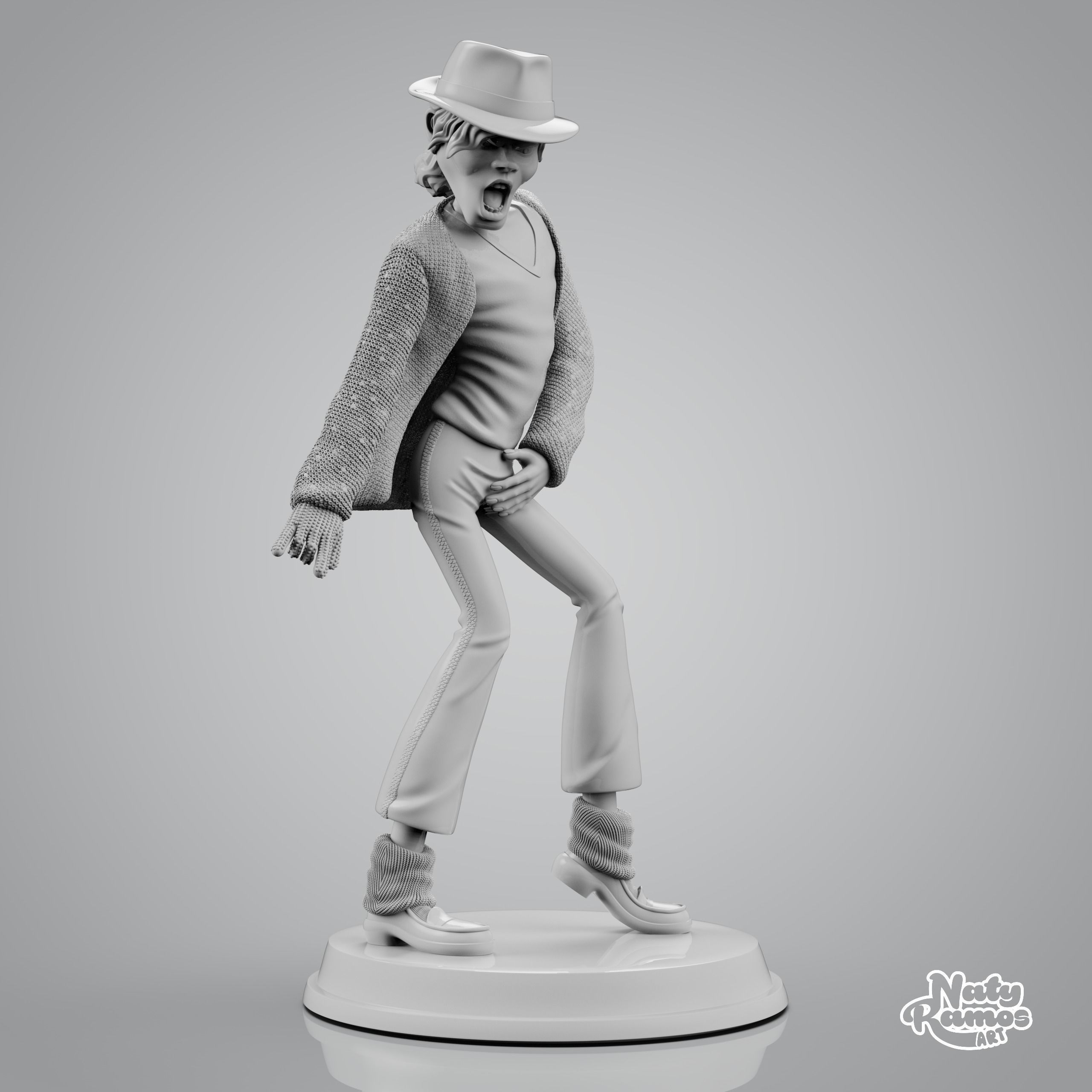 MICHAEL JACKSON 3D print model_12