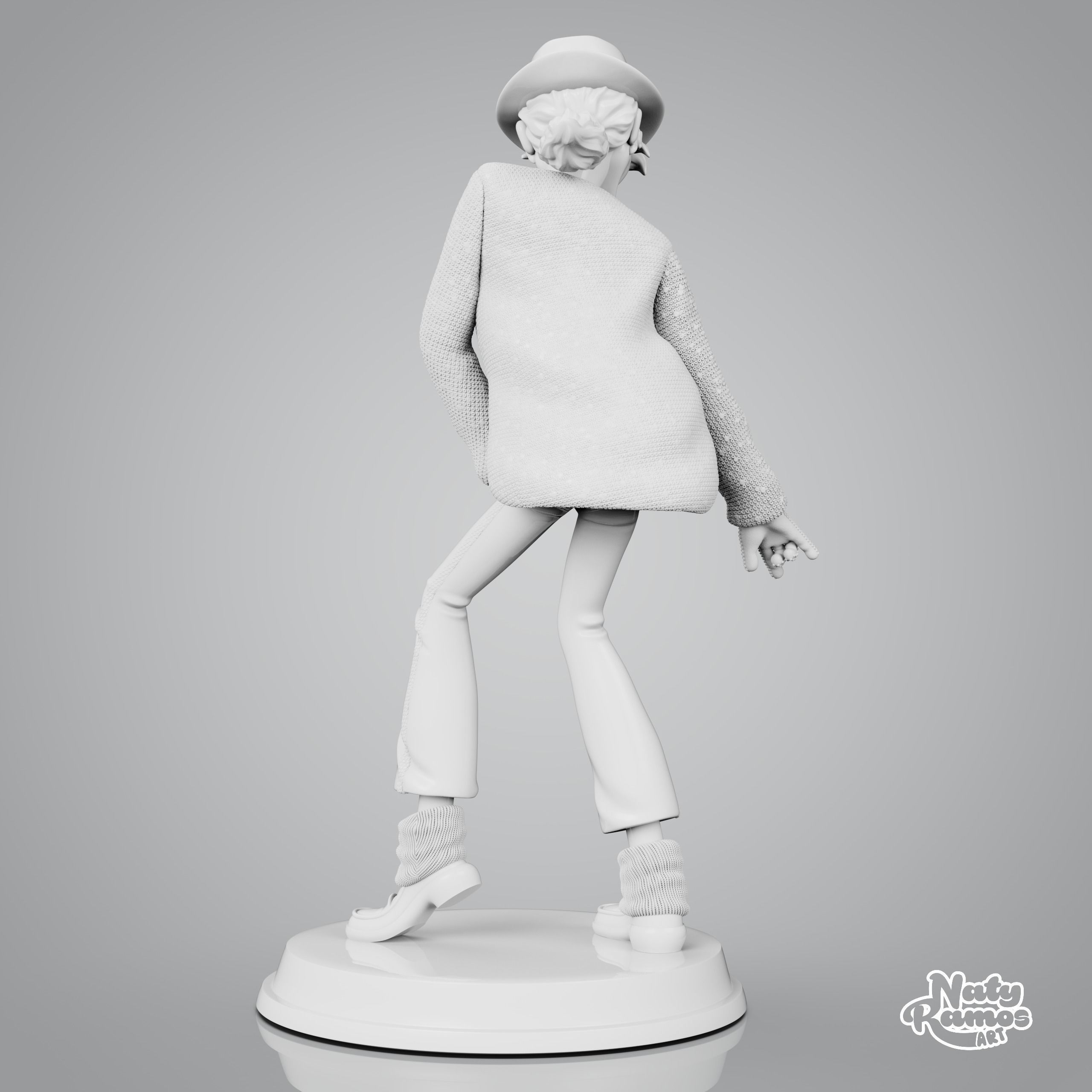 MICHAEL JACKSON 3D print model_11