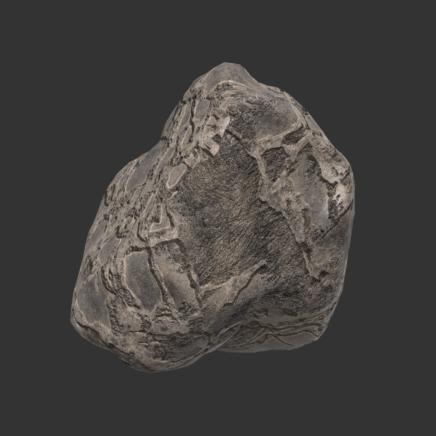 Stone 03 3D model_2