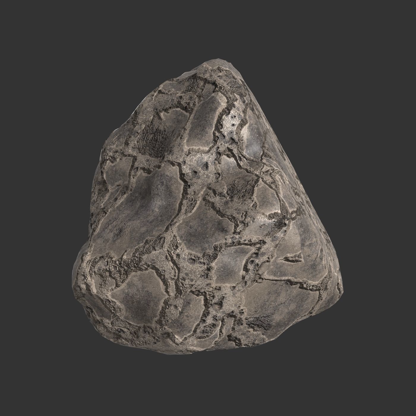Stone 03 3D model_1
