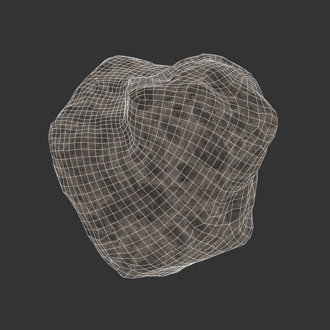 Stone 03 3D model_4