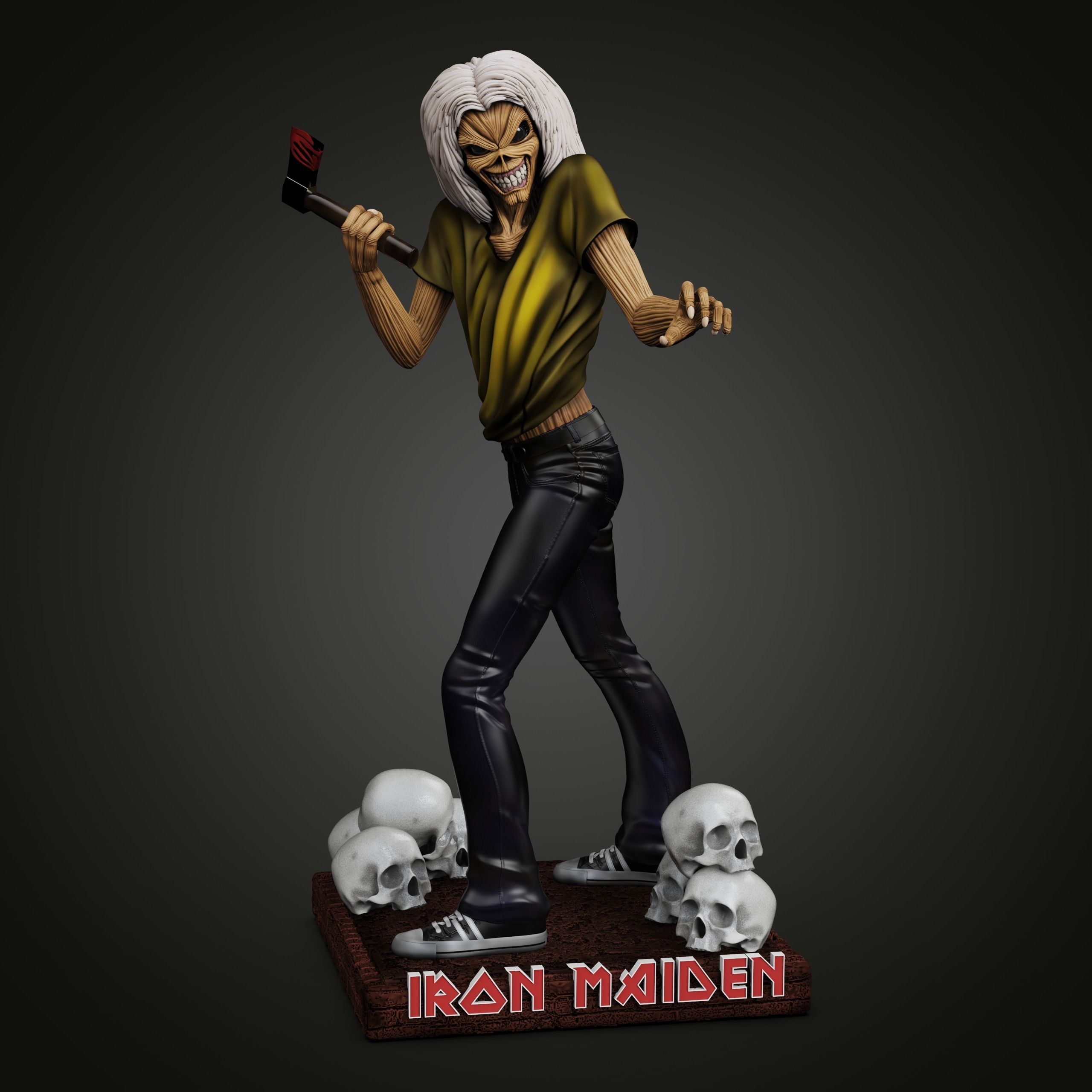 EDDIE IRON MAIDEN 3D print model_3