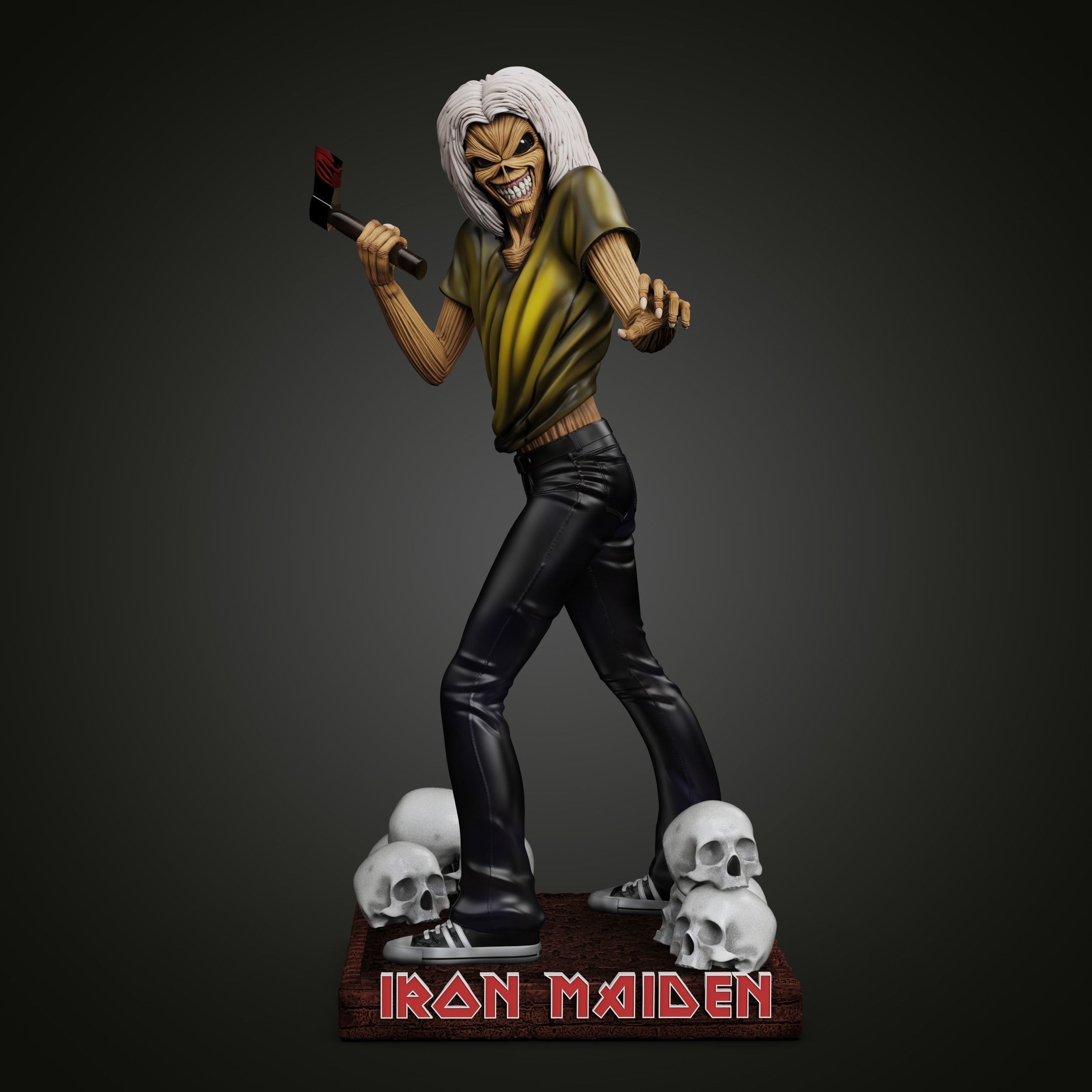 EDDIE IRON MAIDEN 3D print model_1