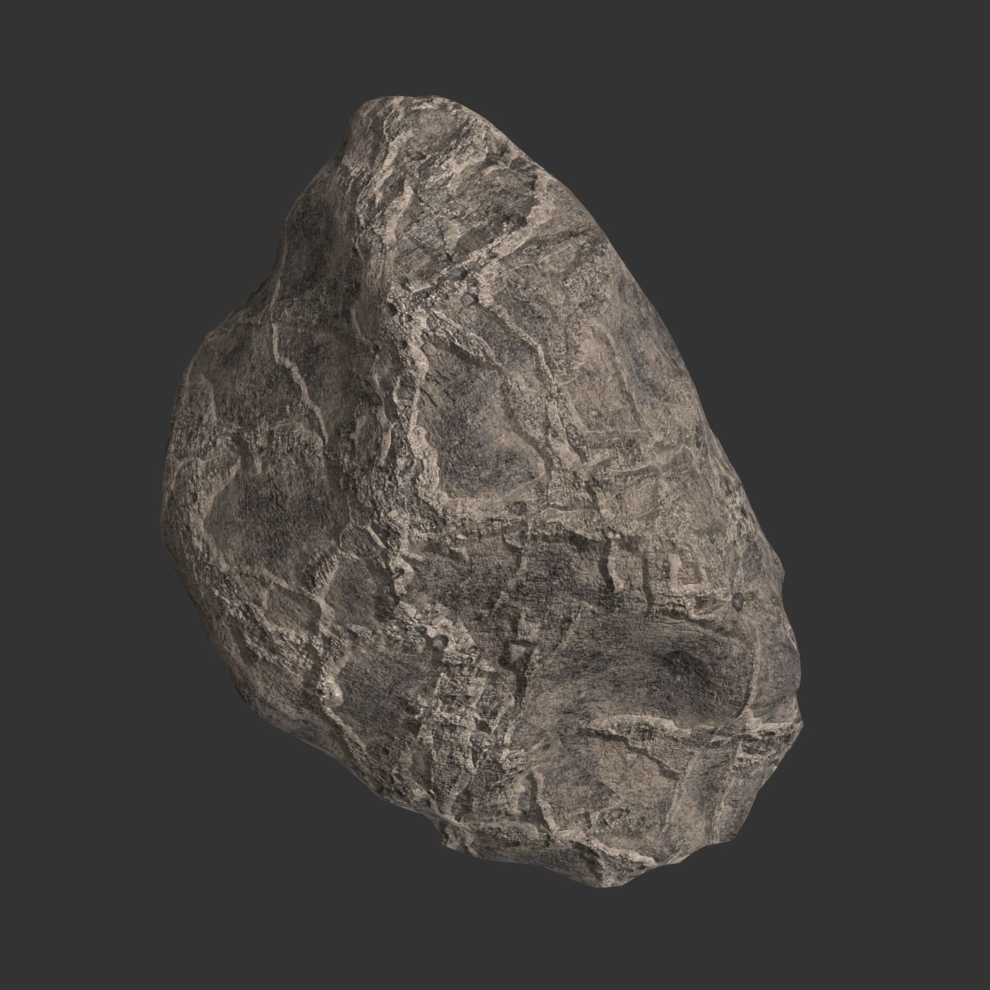 Stone 04 3D model_1