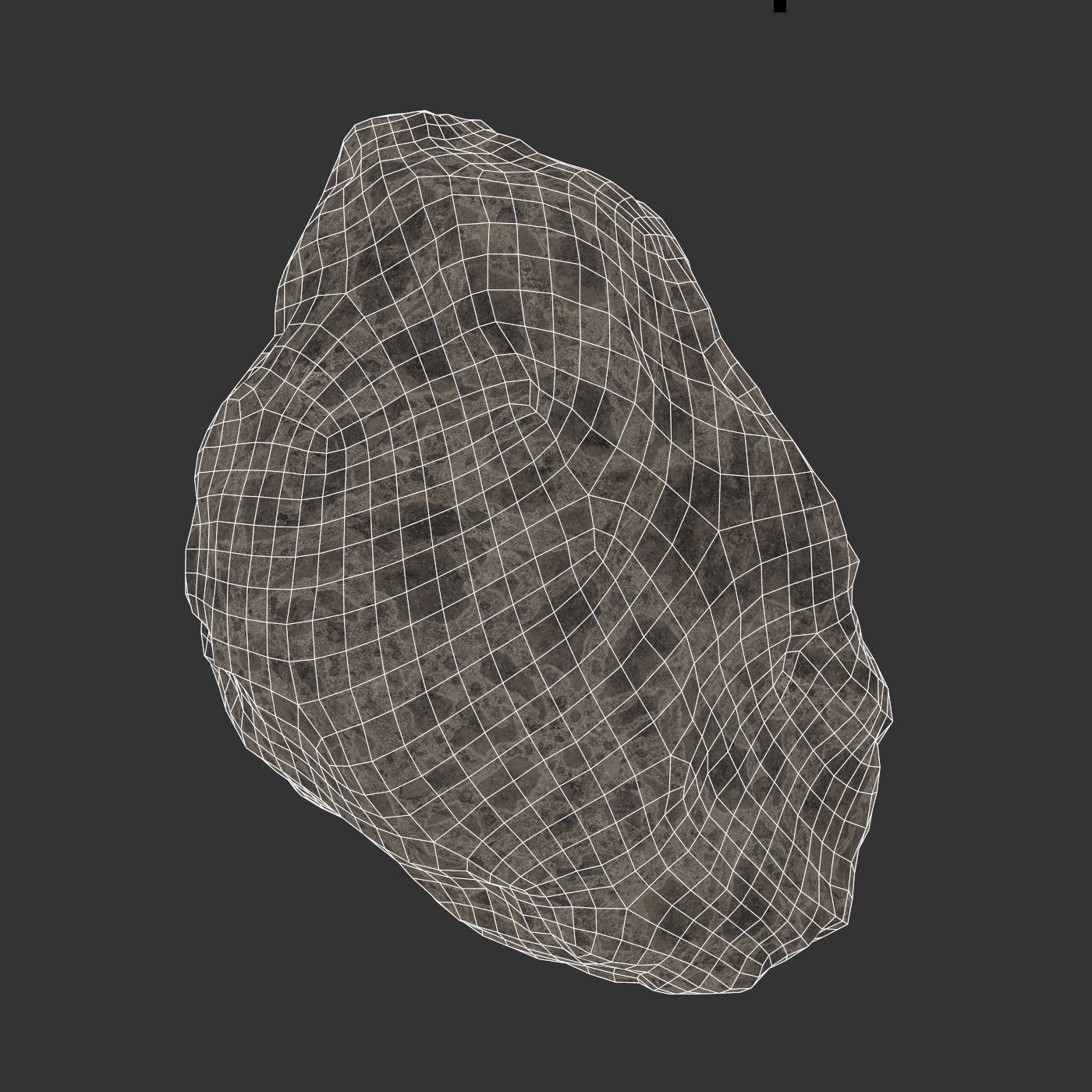 Stone 04 3D model_4