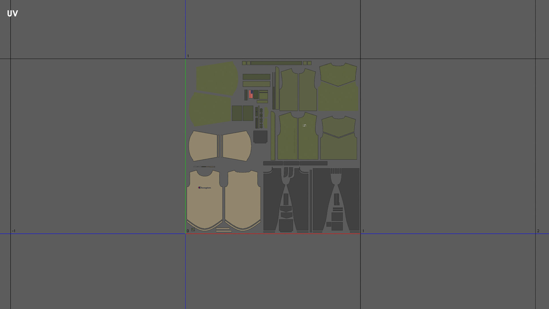 Mens Outfit 8 - Marvelous Designer with Video Process 3D model_5