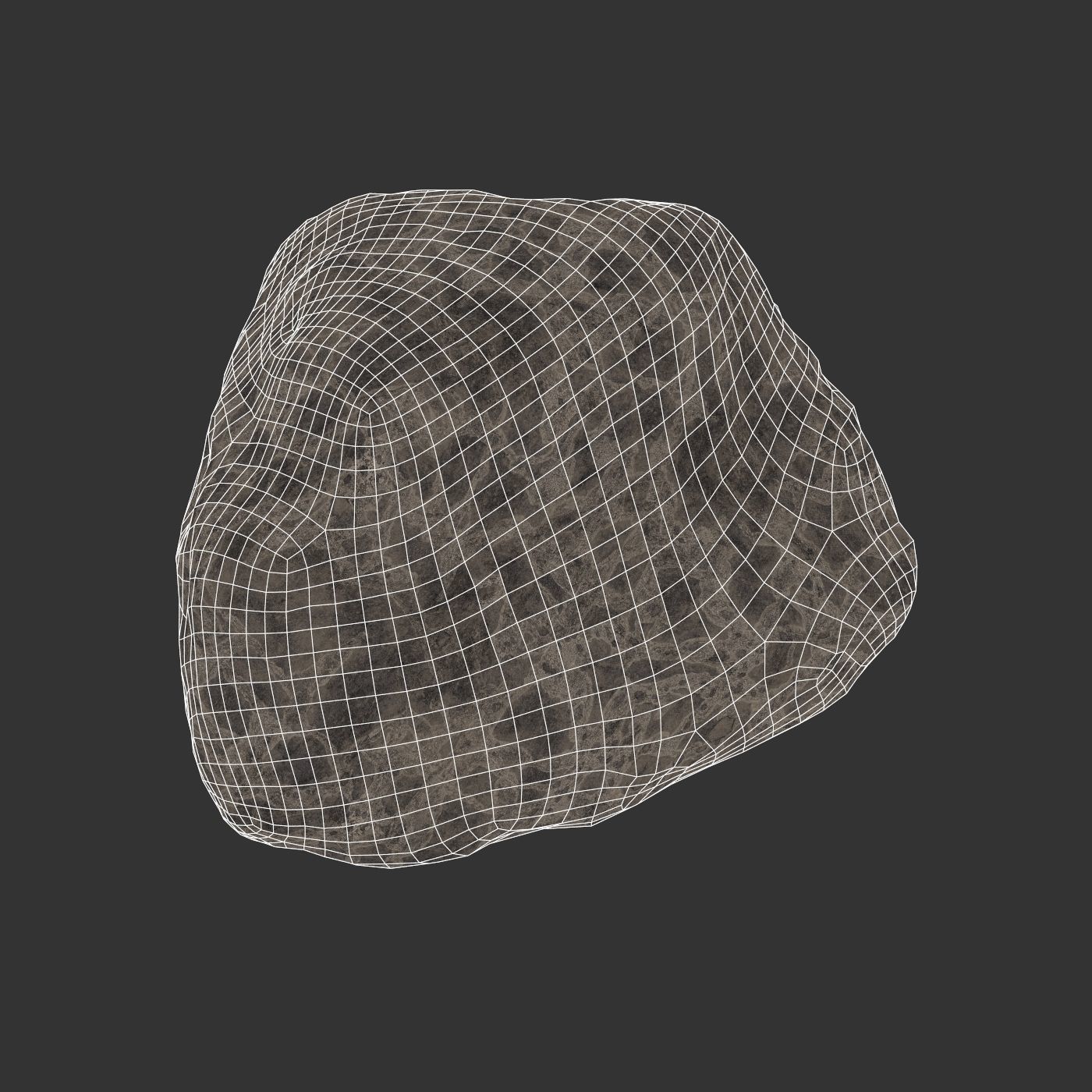 Stone 06 3D model_4