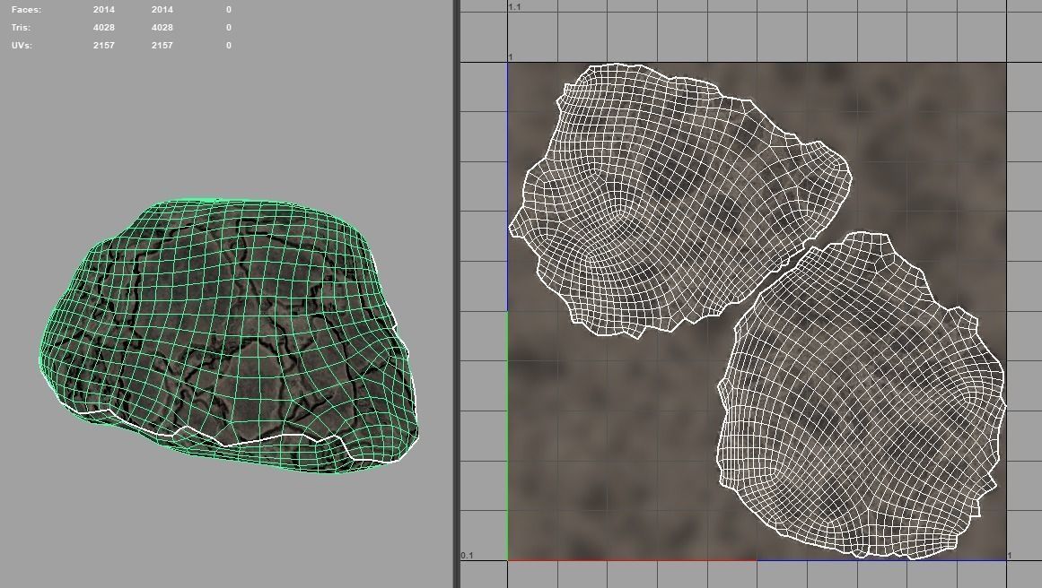 Stone 06 3D model_5