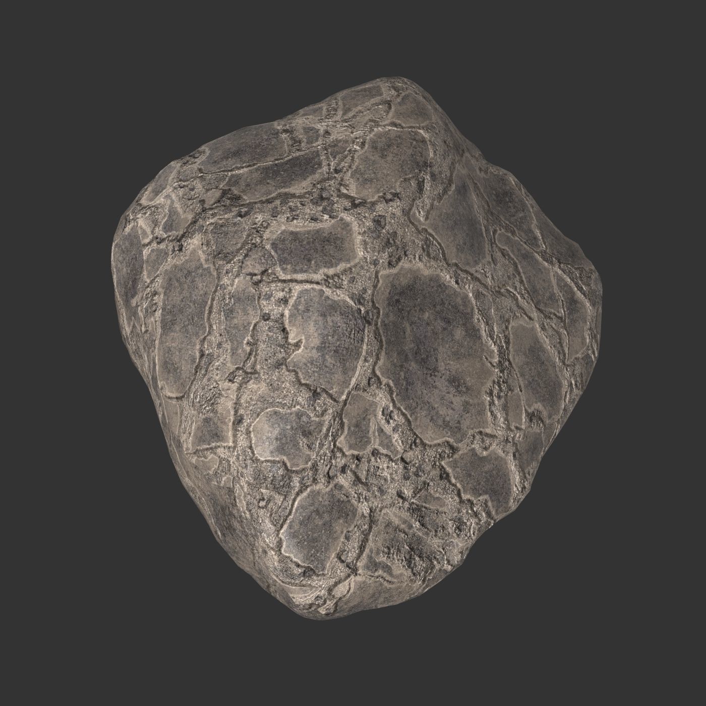 Stone 06 3D model_3