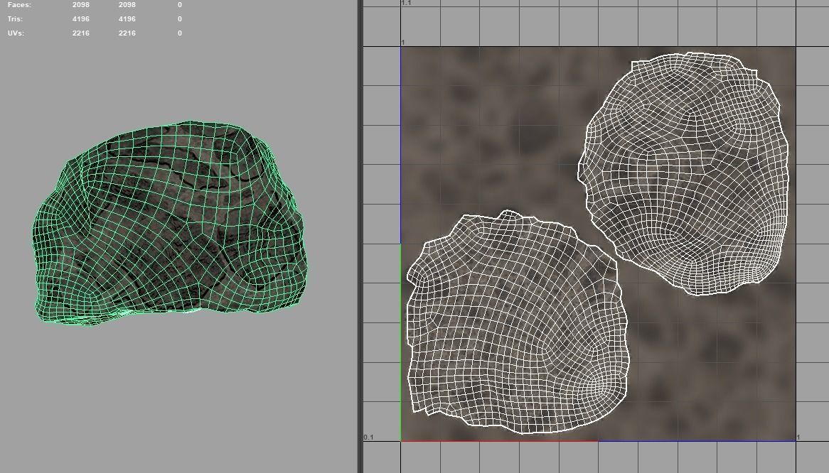 Stone 07 3D model_5