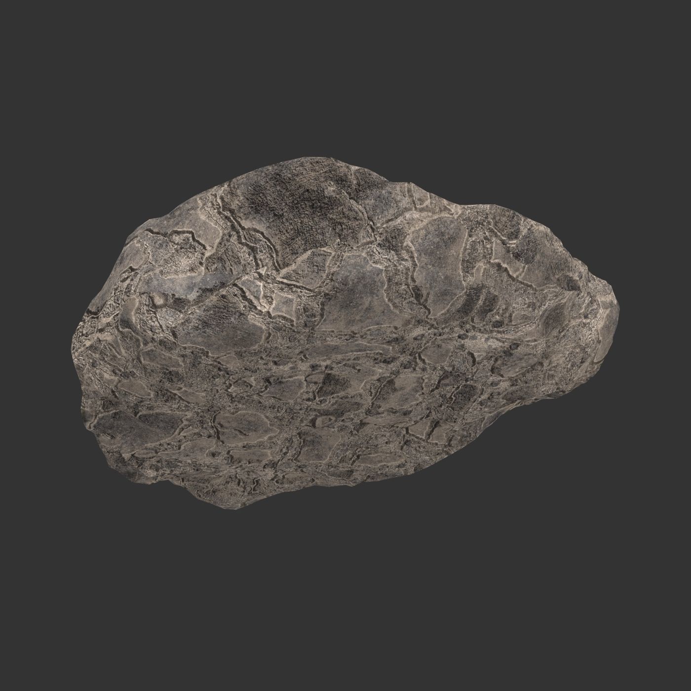 Stone 07 3D model_2