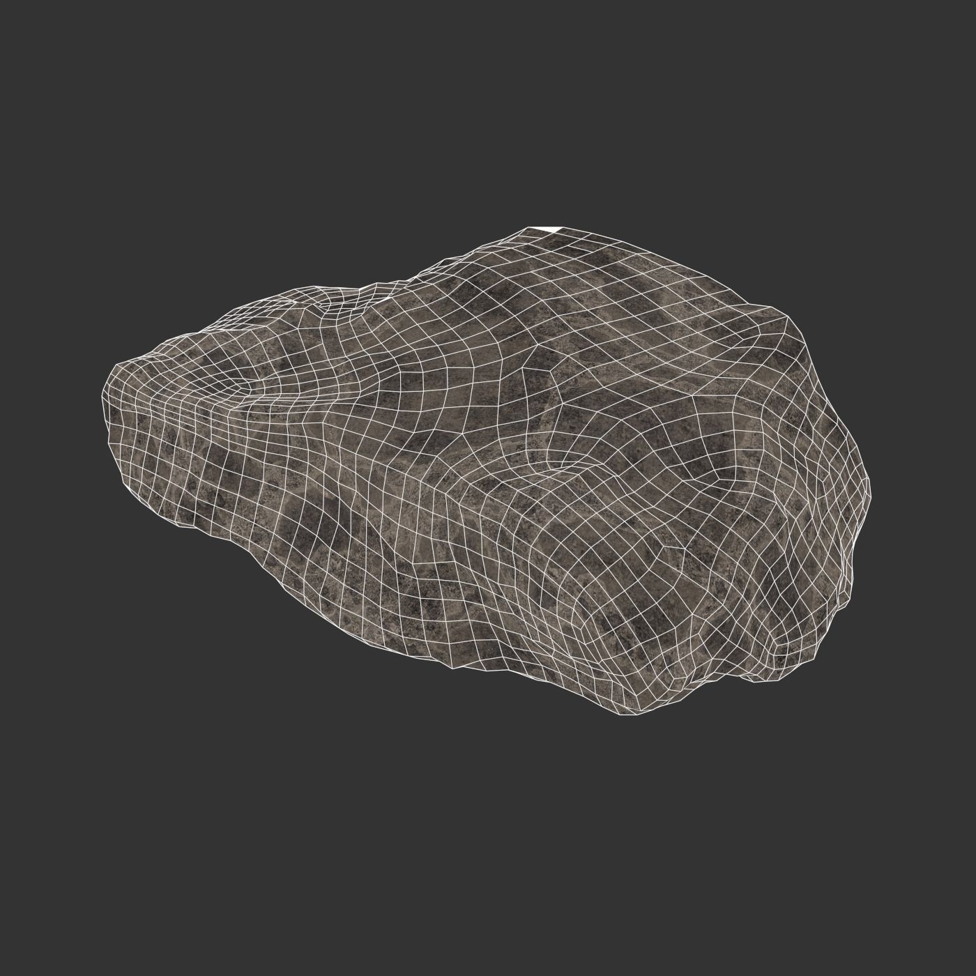 Stone 07 3D model_4