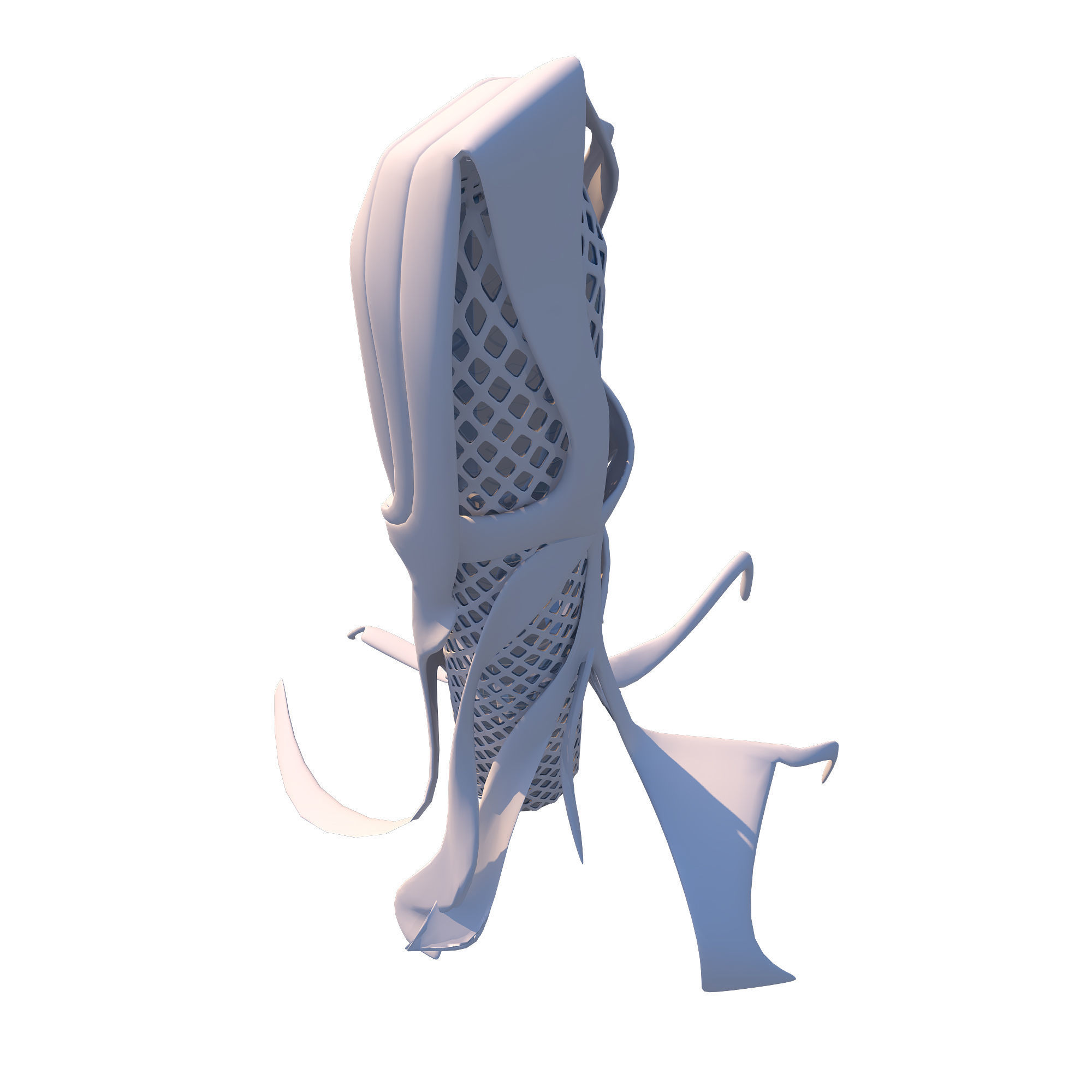 0051 - Organic Skyscraper OS-001 3D model_5