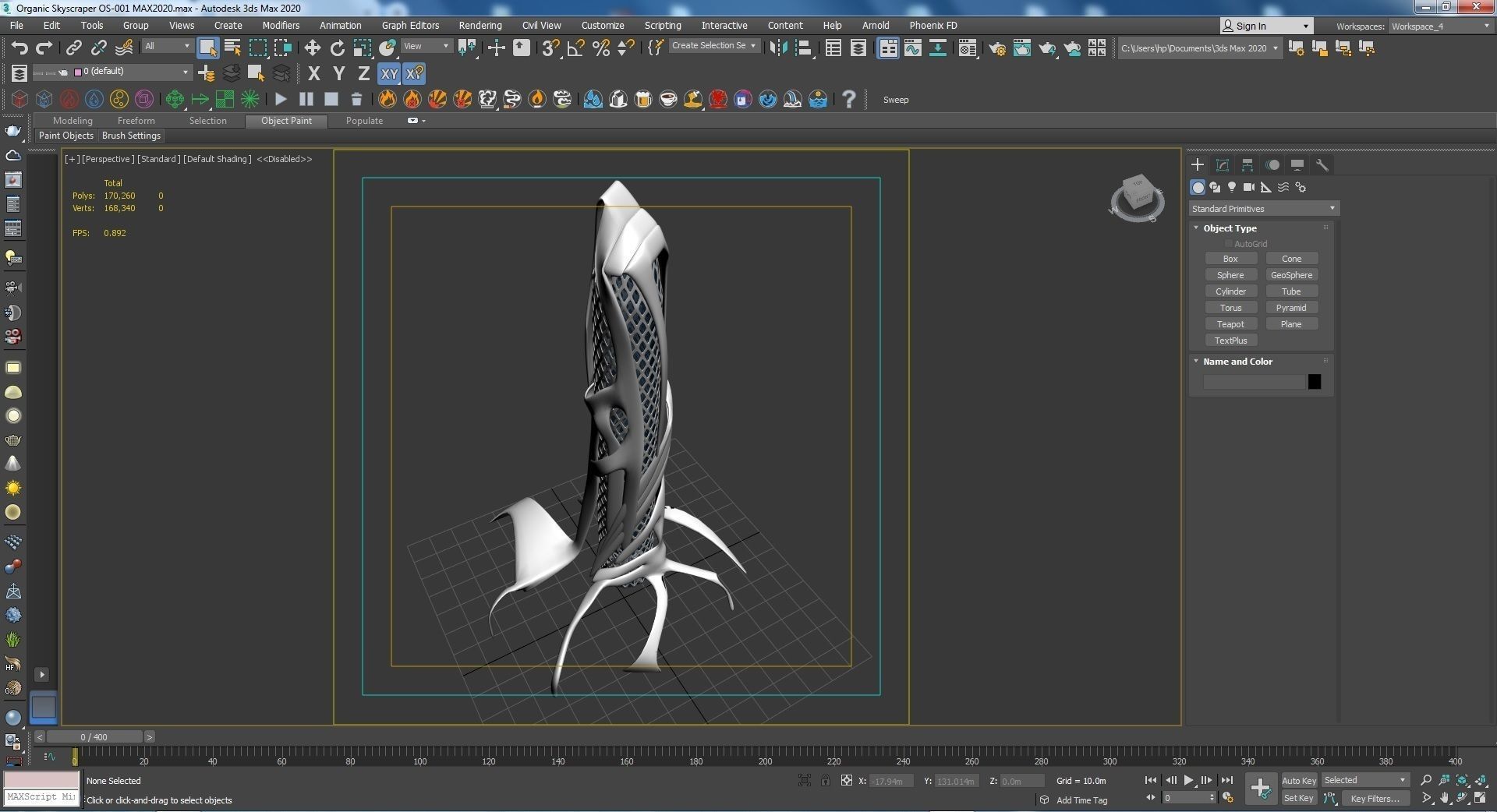 0051 - Organic Skyscraper OS-001 3D model_16