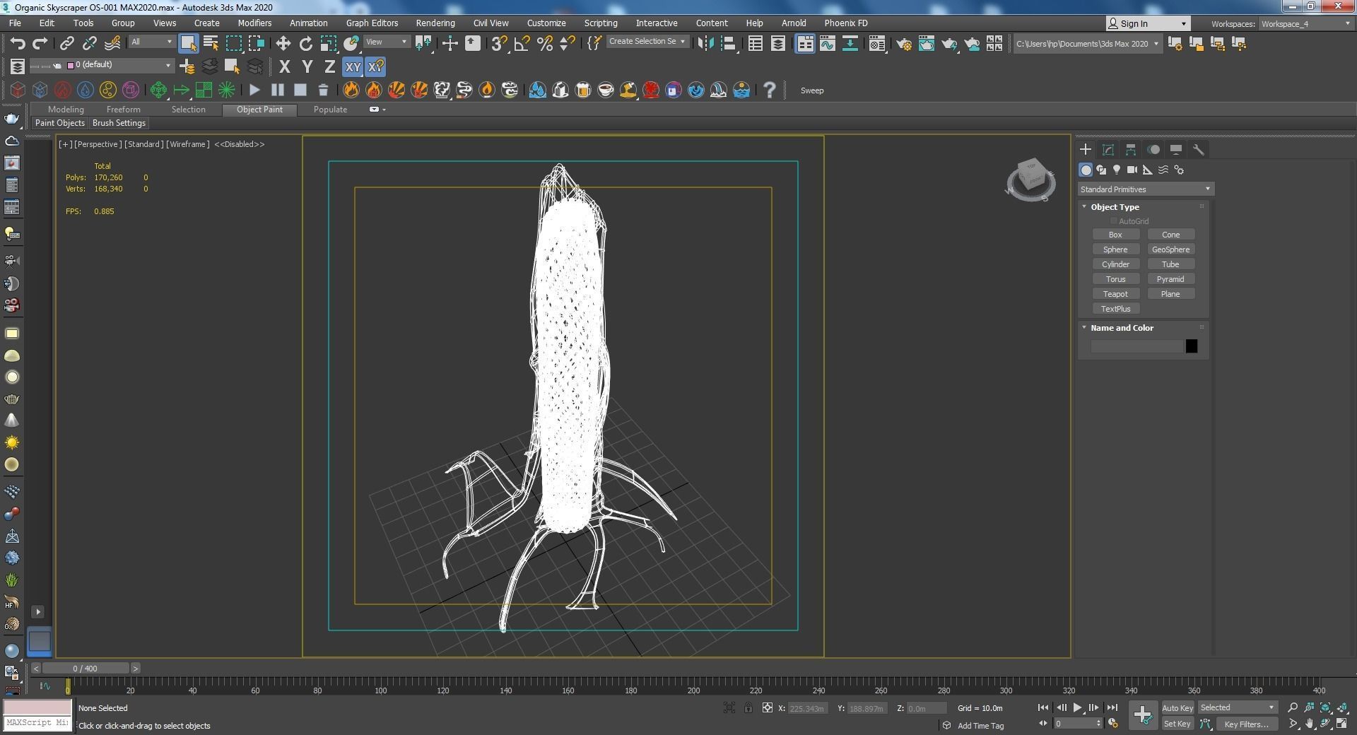 0051 - Organic Skyscraper OS-001 3D model_17