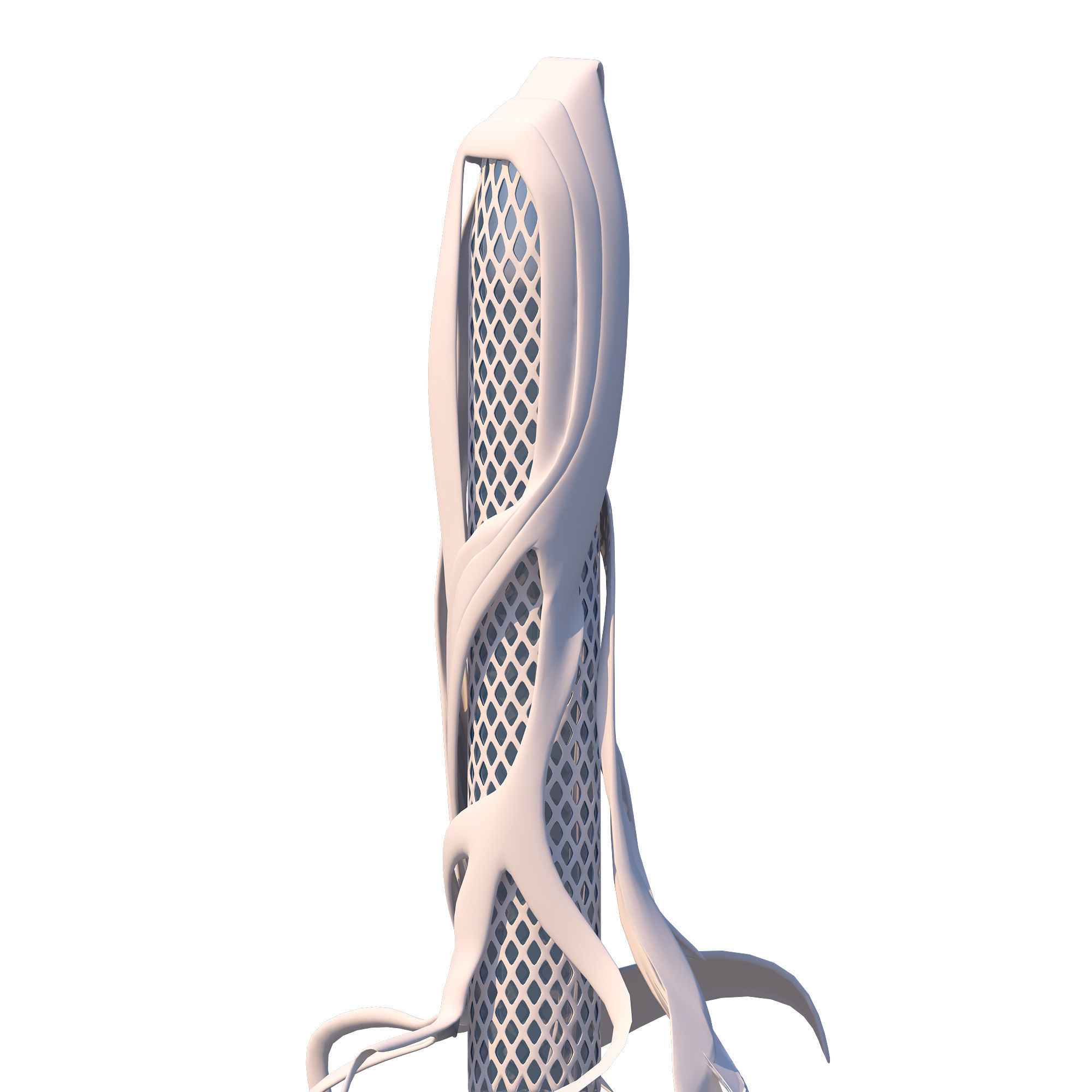0051 - Organic Skyscraper OS-001 3D model_2