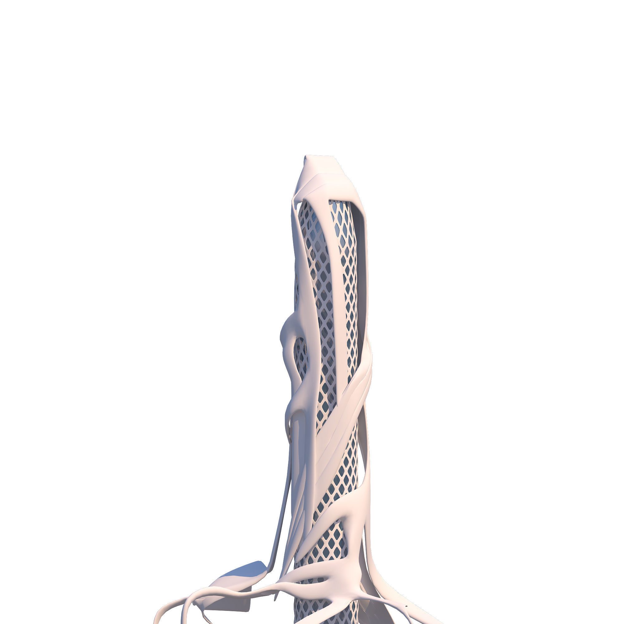 0051 - Organic Skyscraper OS-001 3D model_3