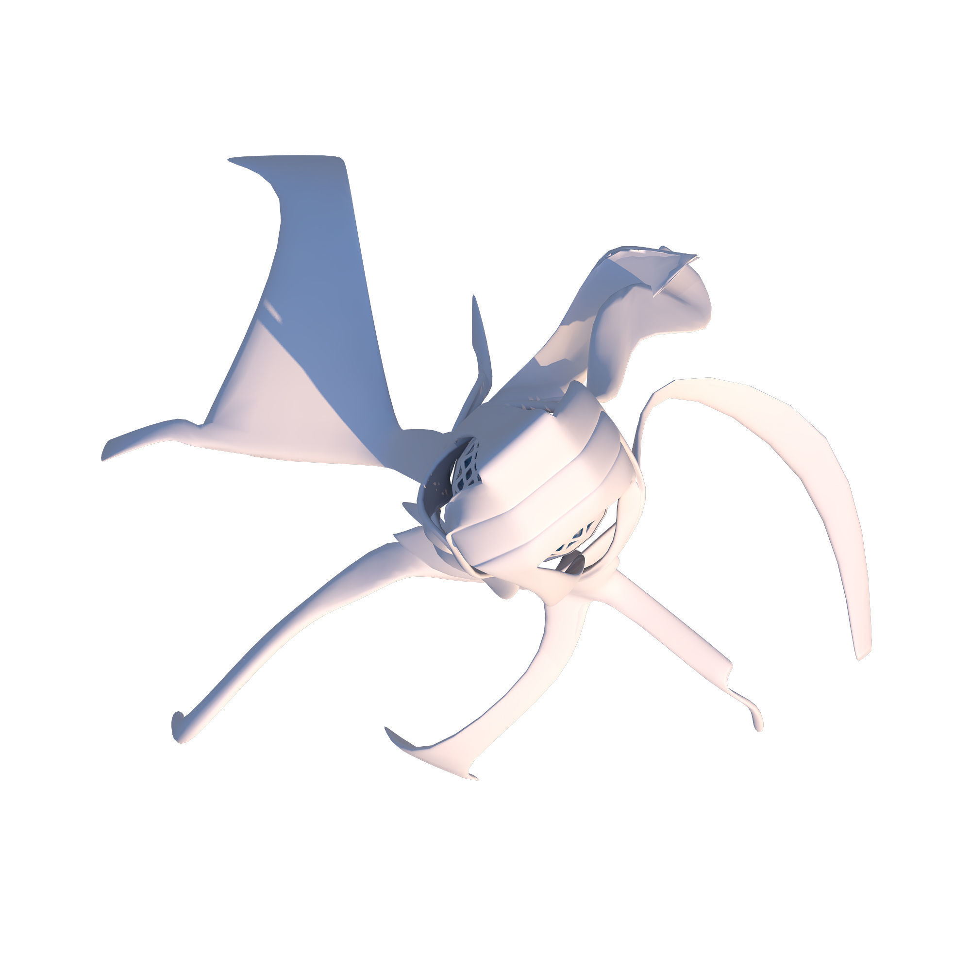 0051 - Organic Skyscraper OS-001 3D model_7