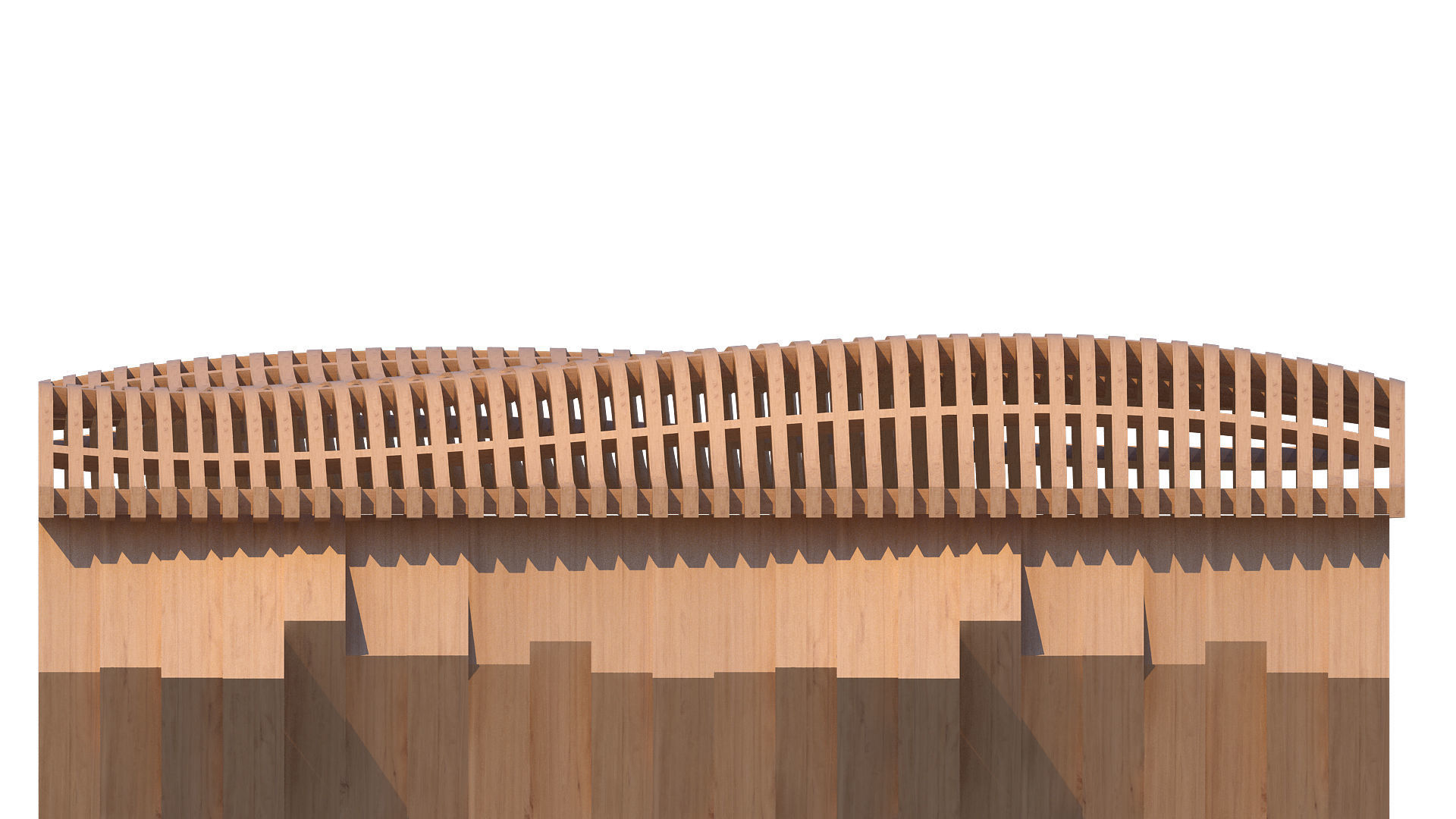 0054 - Parametric Shaded Pathway 3D model_7