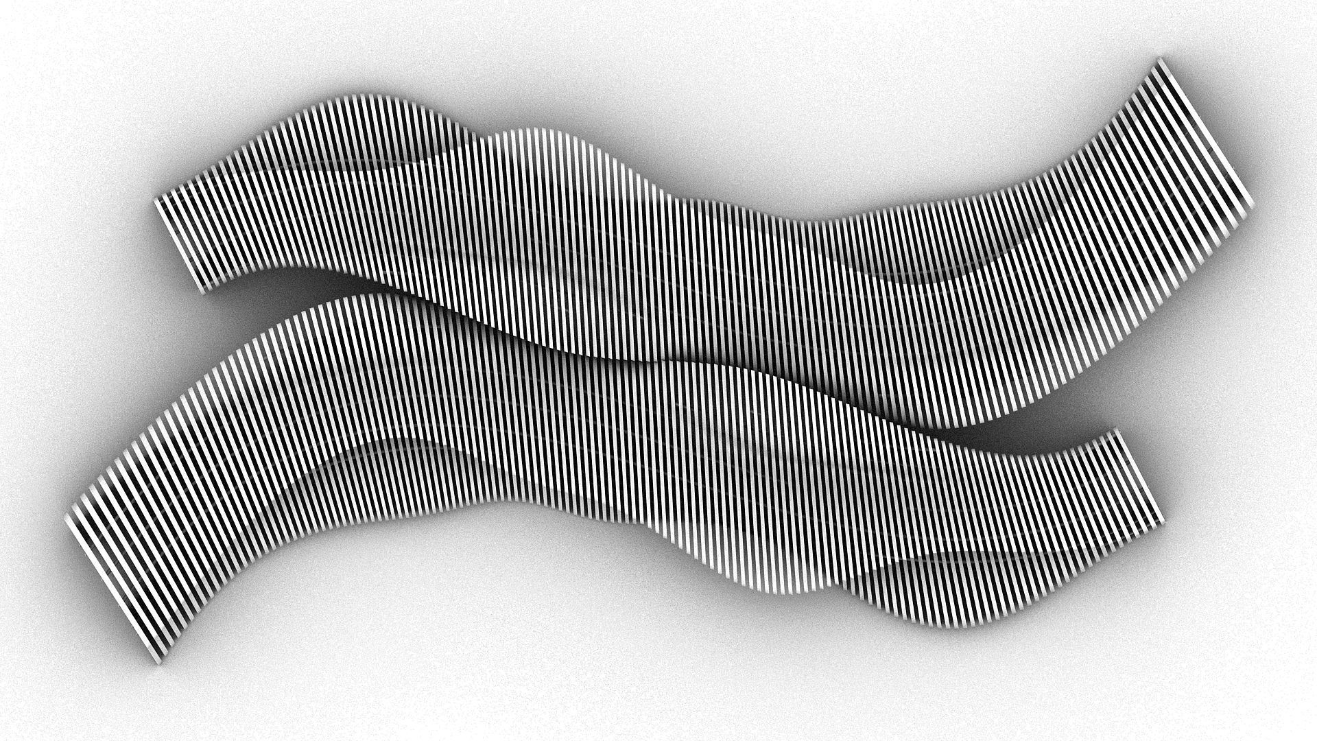 0055 - Tie Bench Parametric 3D model_8