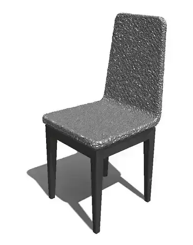 Chair dining with fabric