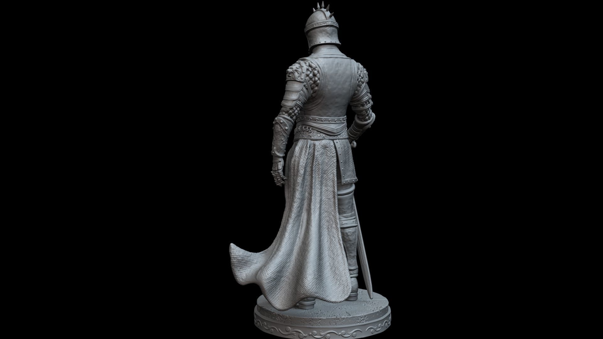 Warrior Knight 3D print model_6
