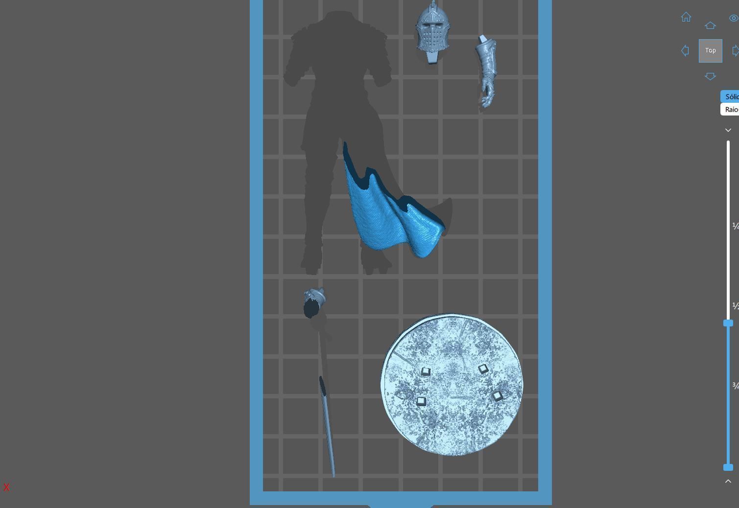 Warrior Knight 3D print model_18