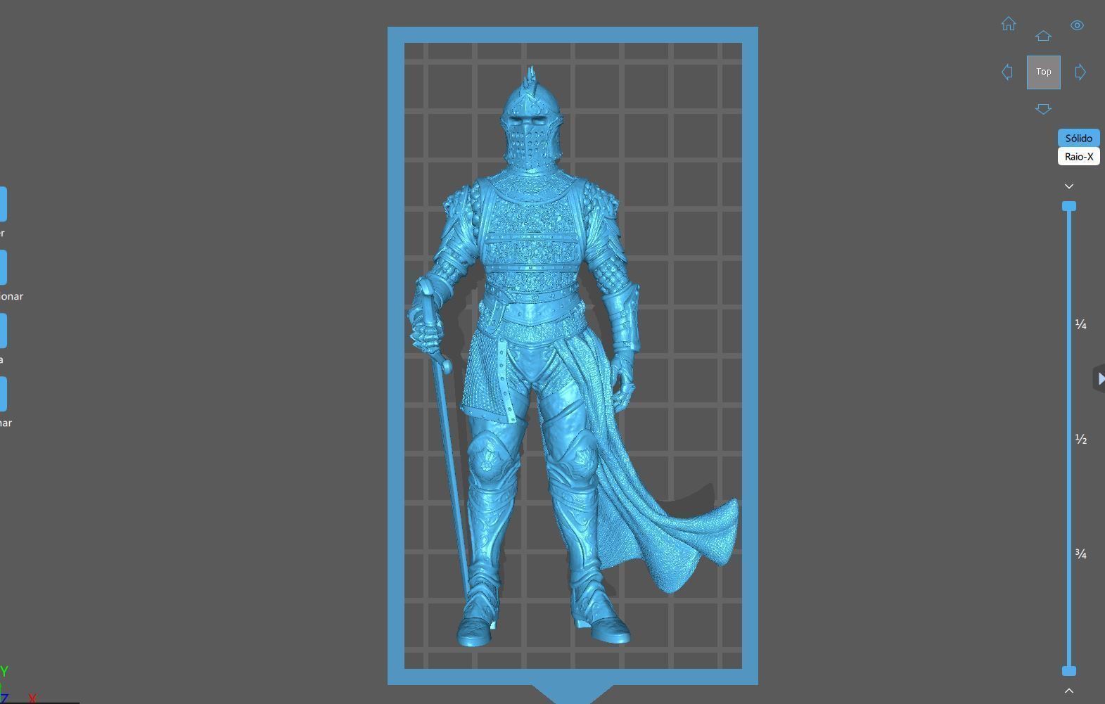 Warrior Knight 3D print model_9