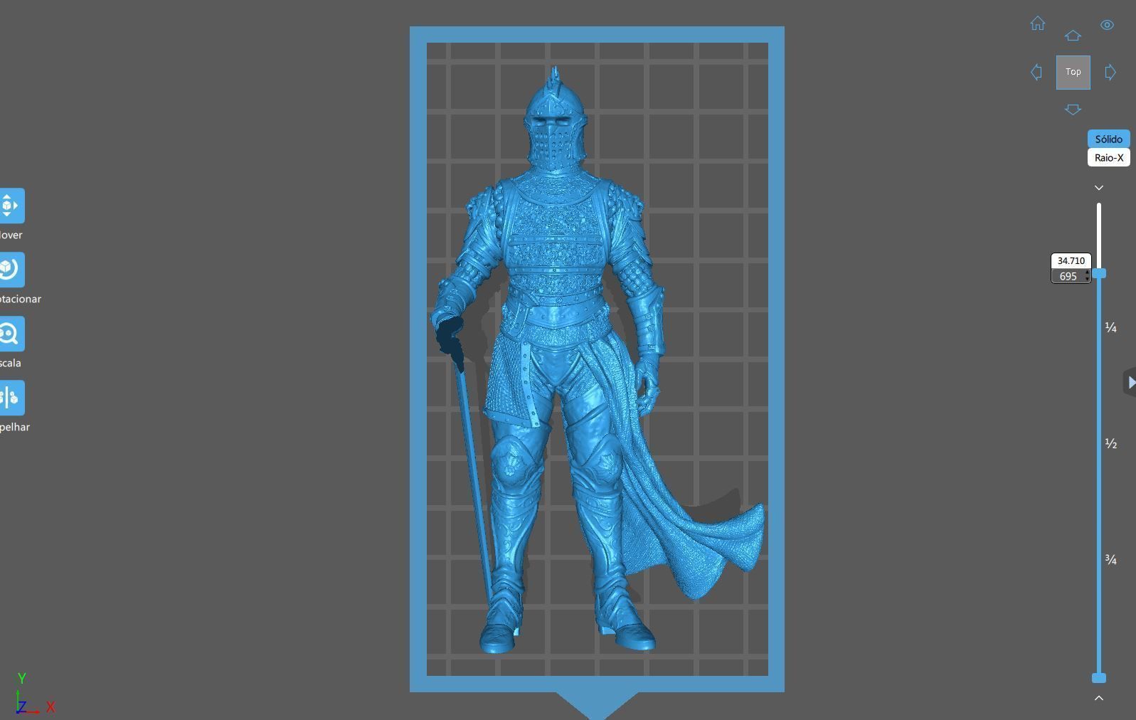 Warrior Knight 3D print model_10