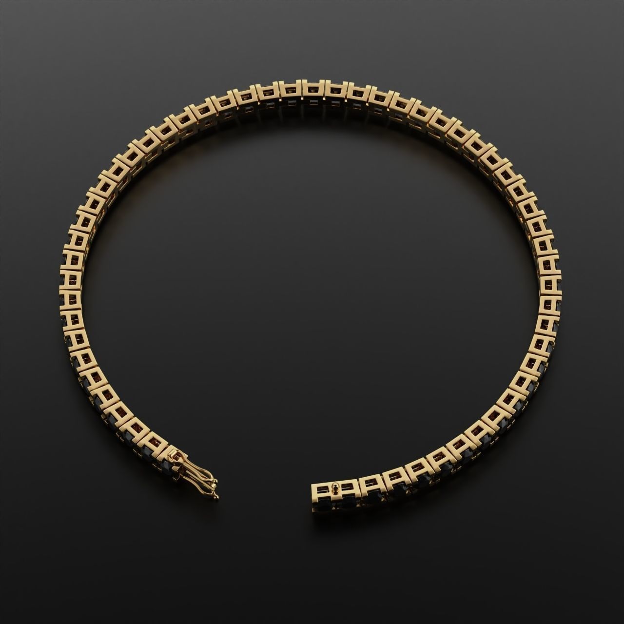  Collection Tennis braclete square bartack _8