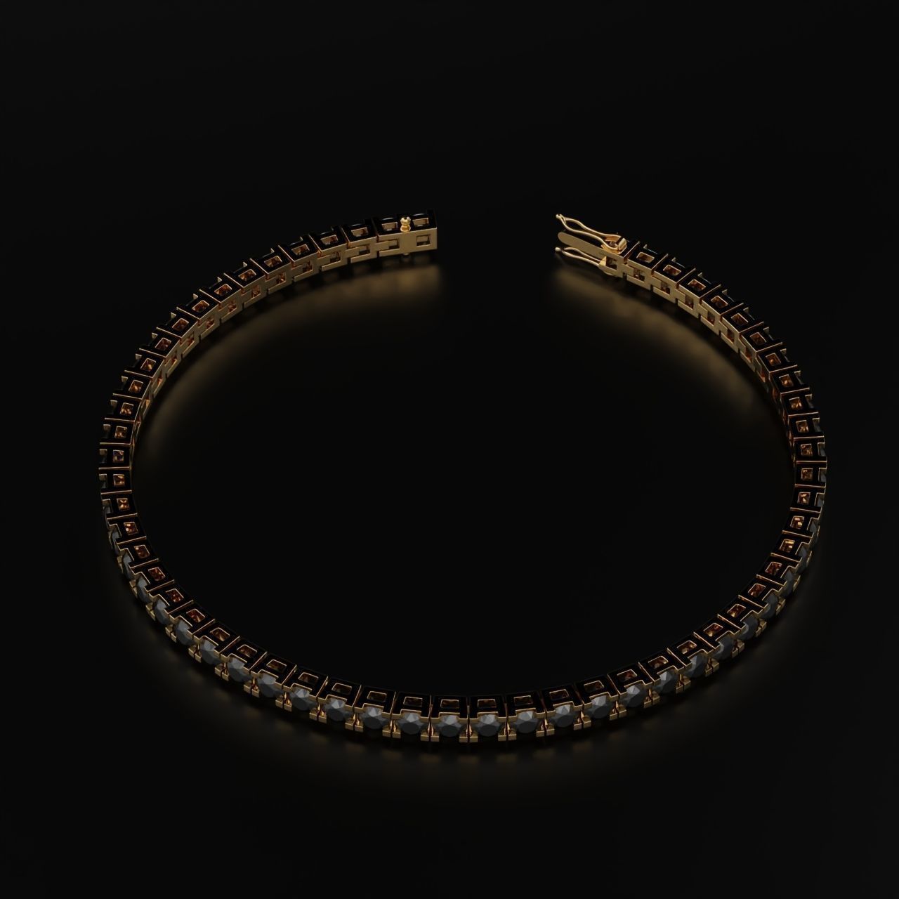  Collection Tennis braclete square bartack _9