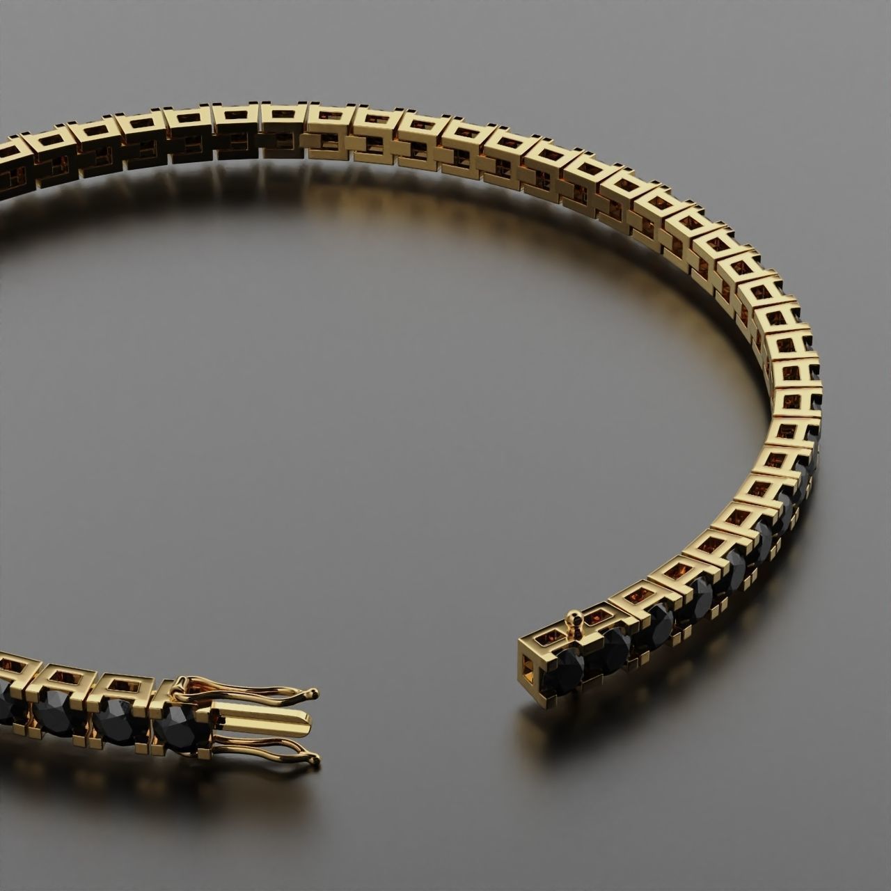  Collection Tennis braclete square bartack _18