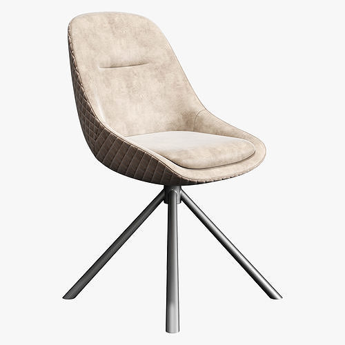 Carveli veluto taupe velvet 3D model
