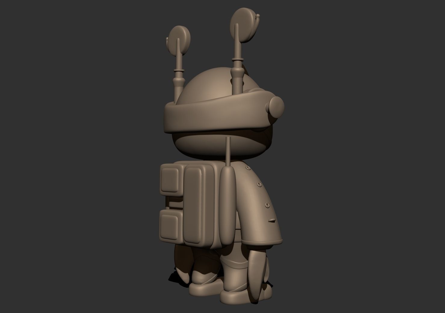 Robot 3D print model_5
