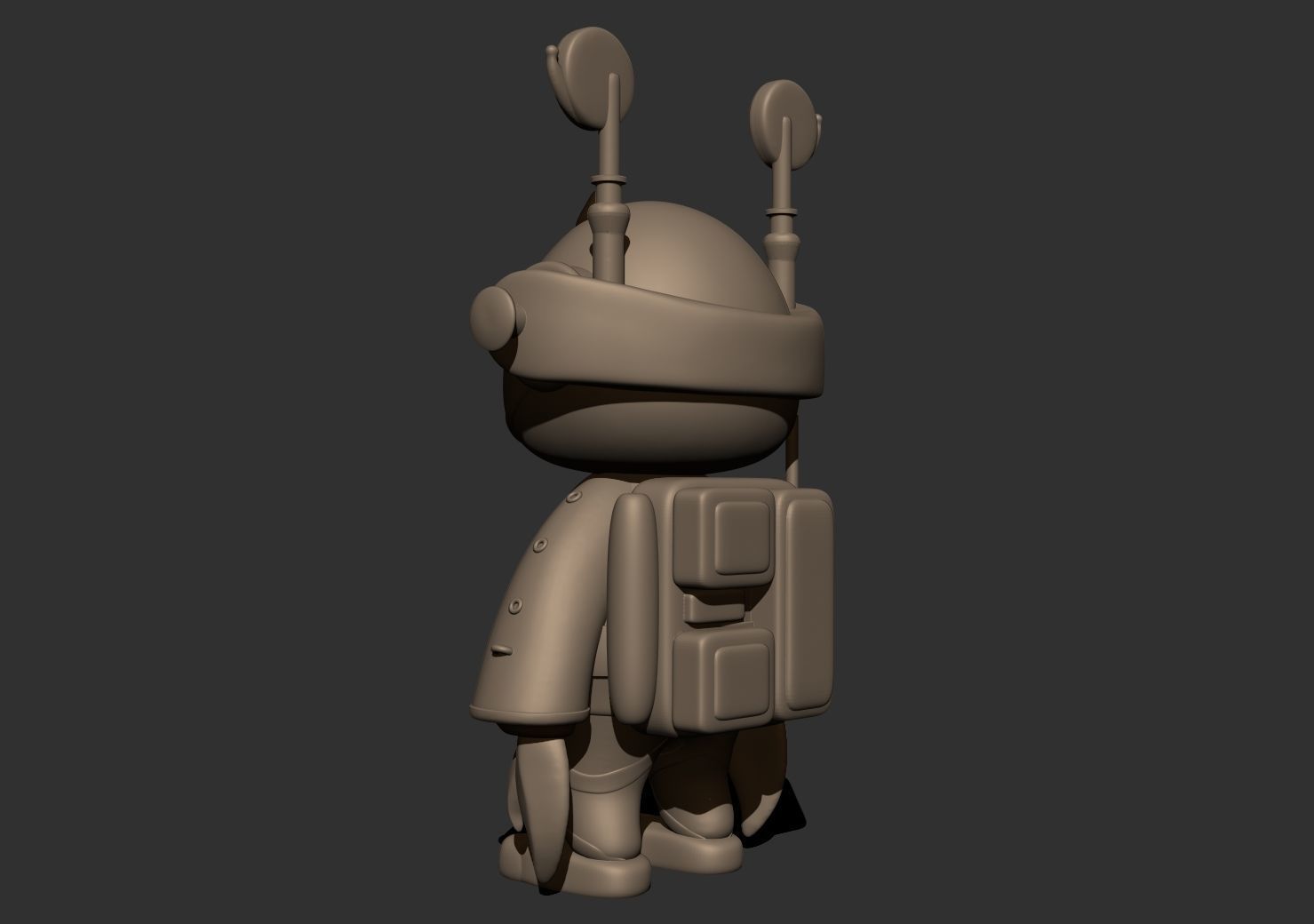 Robot 3D print model_3