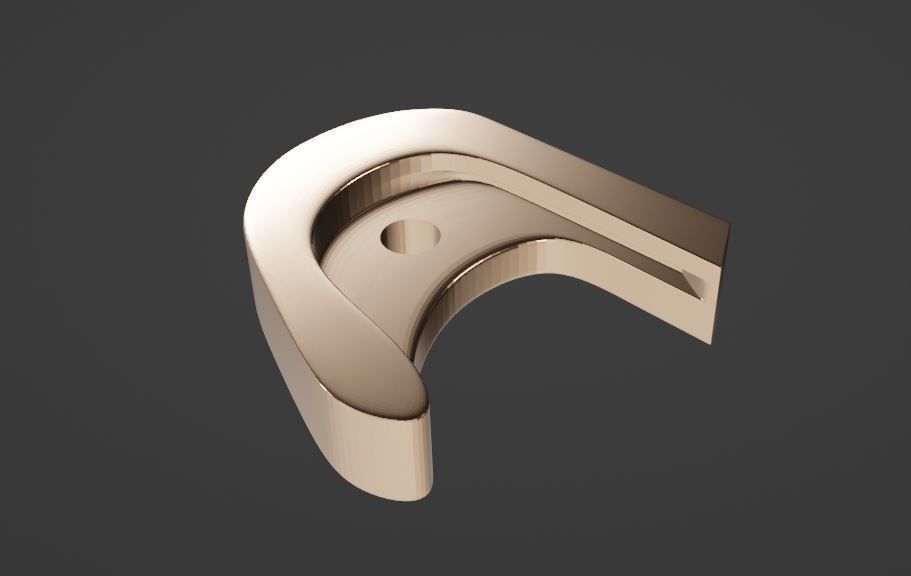 Chains lock 3D print model_3