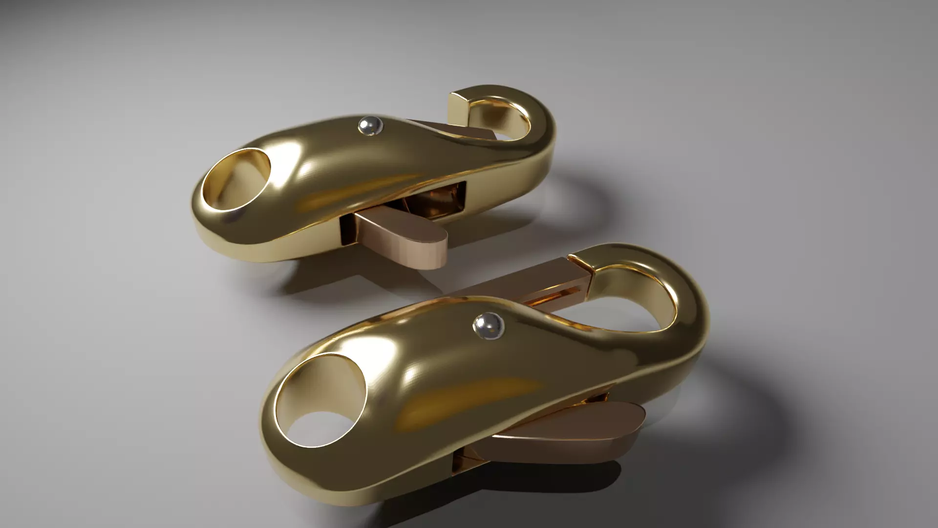 Chains lock 3D print model_0