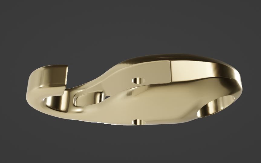 Chains lock 3D print model_2