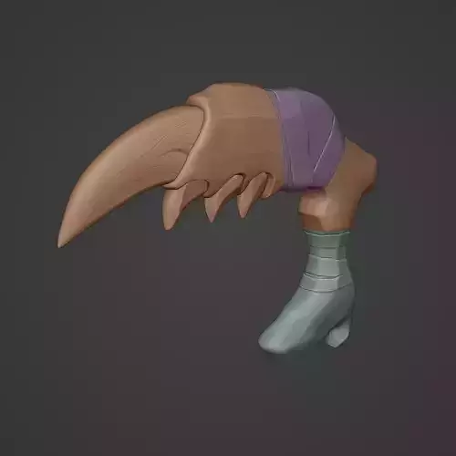 GNAR BOOMERANG LEAGUE OF LEAGENDS 3D print model