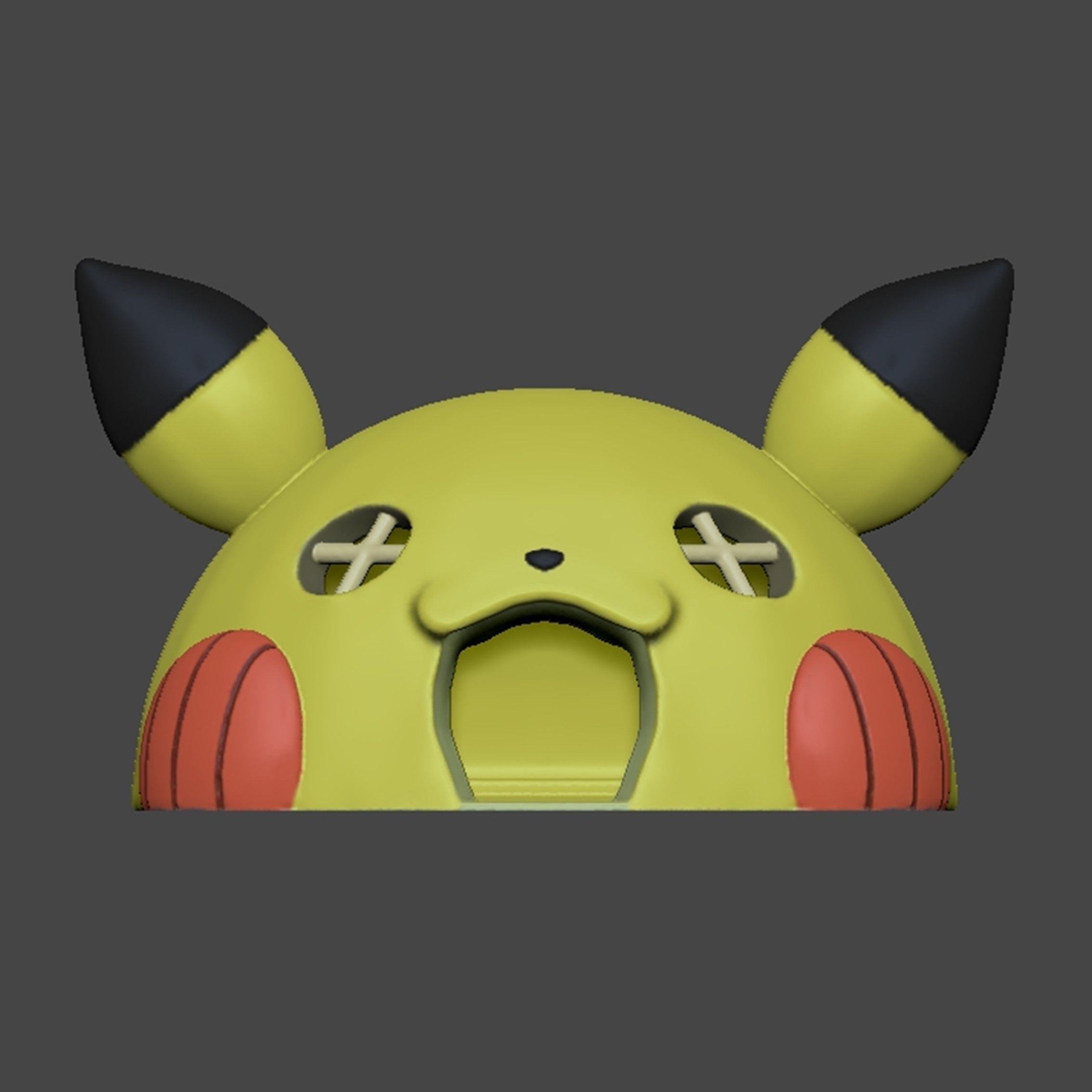 Pokemon Pikachu House 3D print model_1